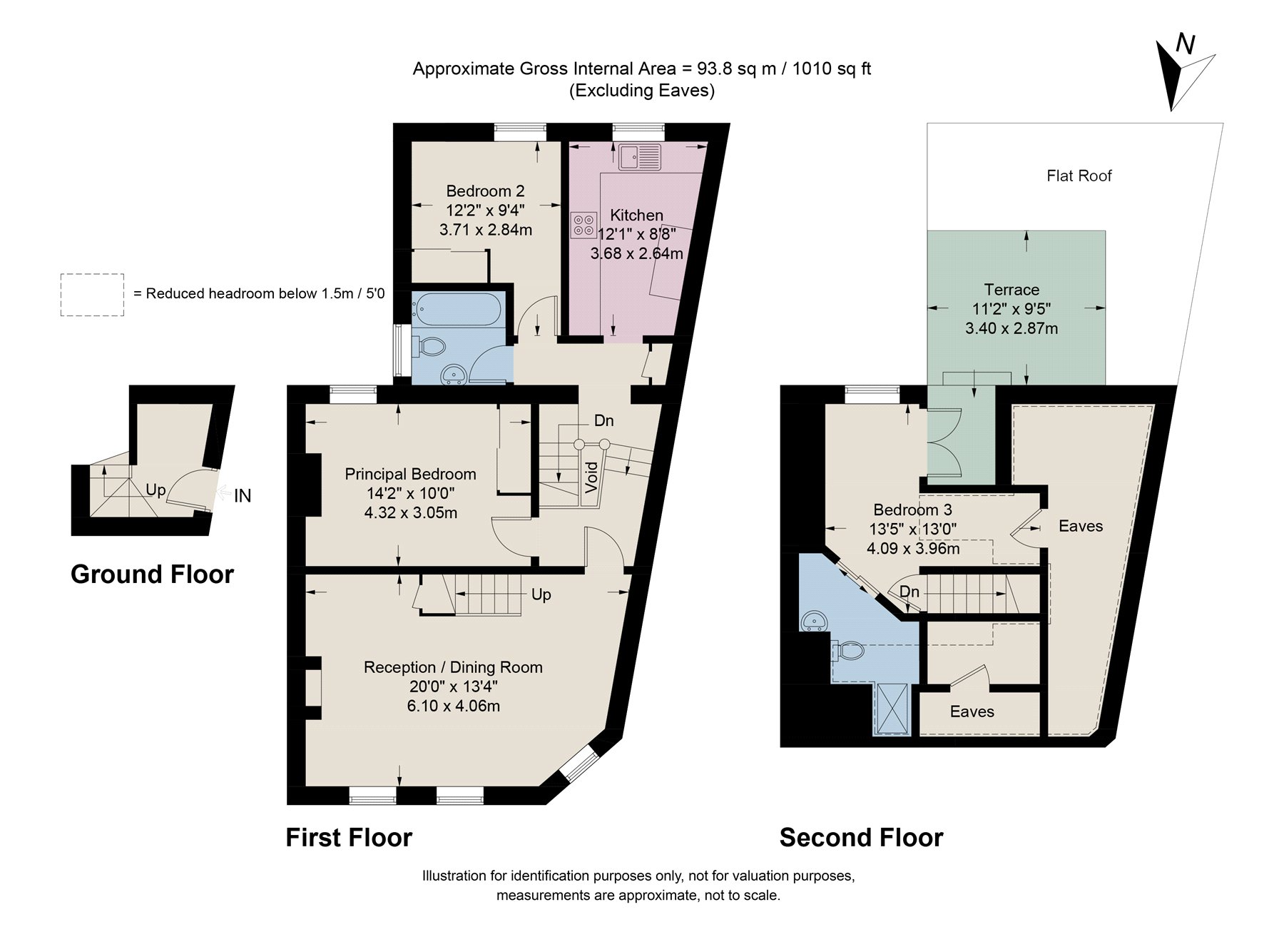 61a, Allestree Road, London floorplan