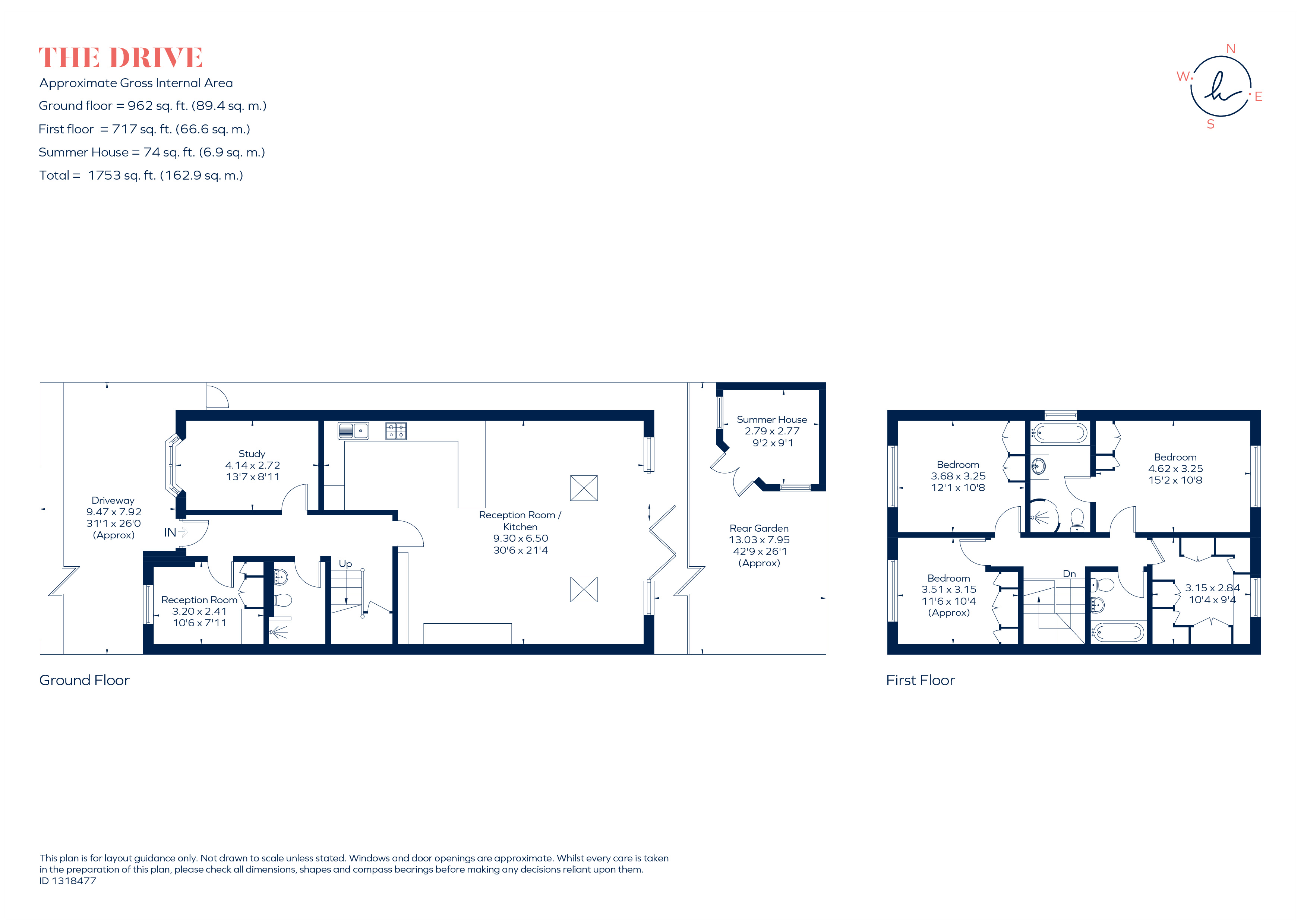 7, The Drive, London floorplan