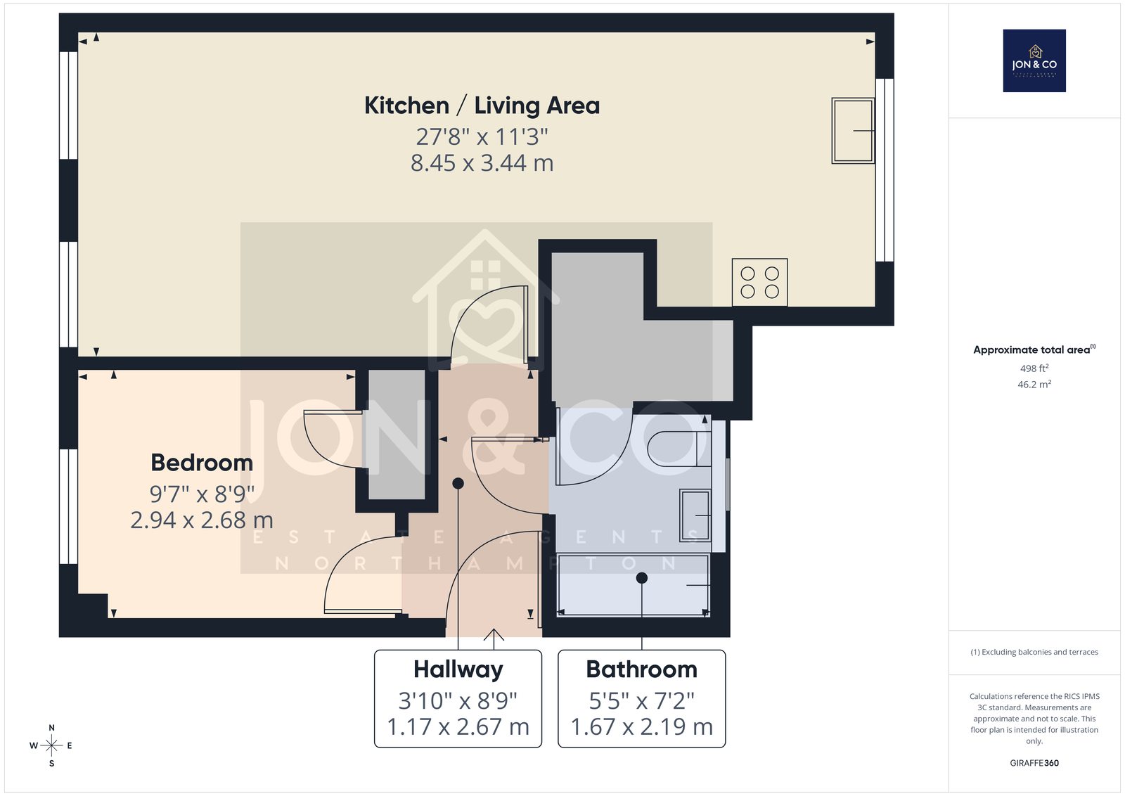 148, High Street, Northampton floorplan