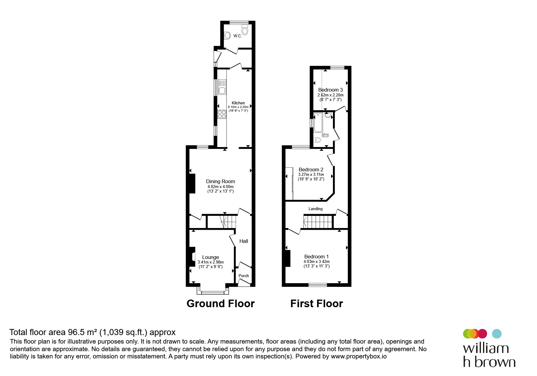43, Buckingham Street, Scunthorpe floorplan