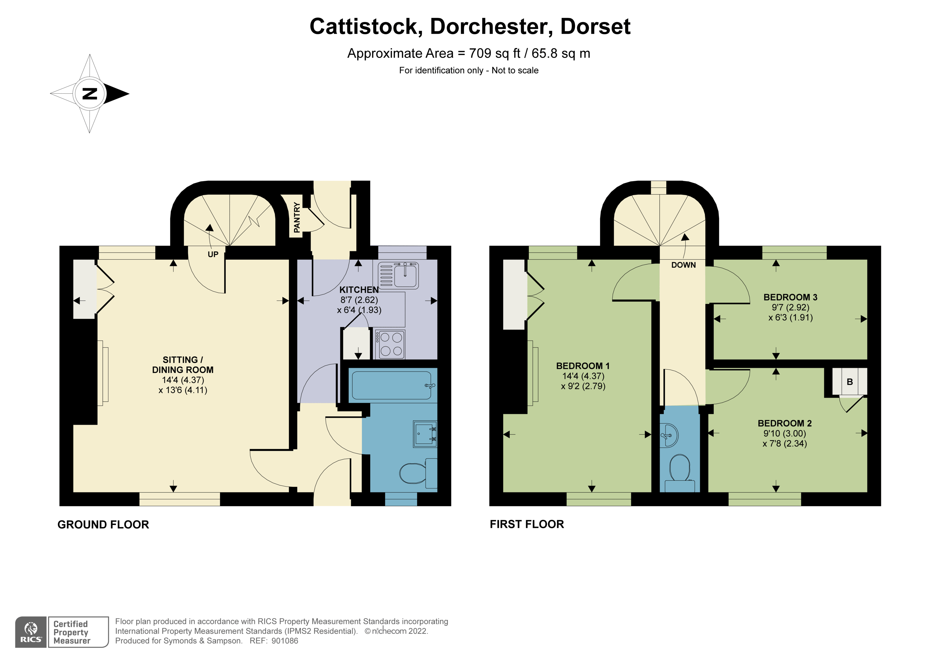The Square, Cattistock, Dorchester, Dorset DT2, 3 bedroom terraced