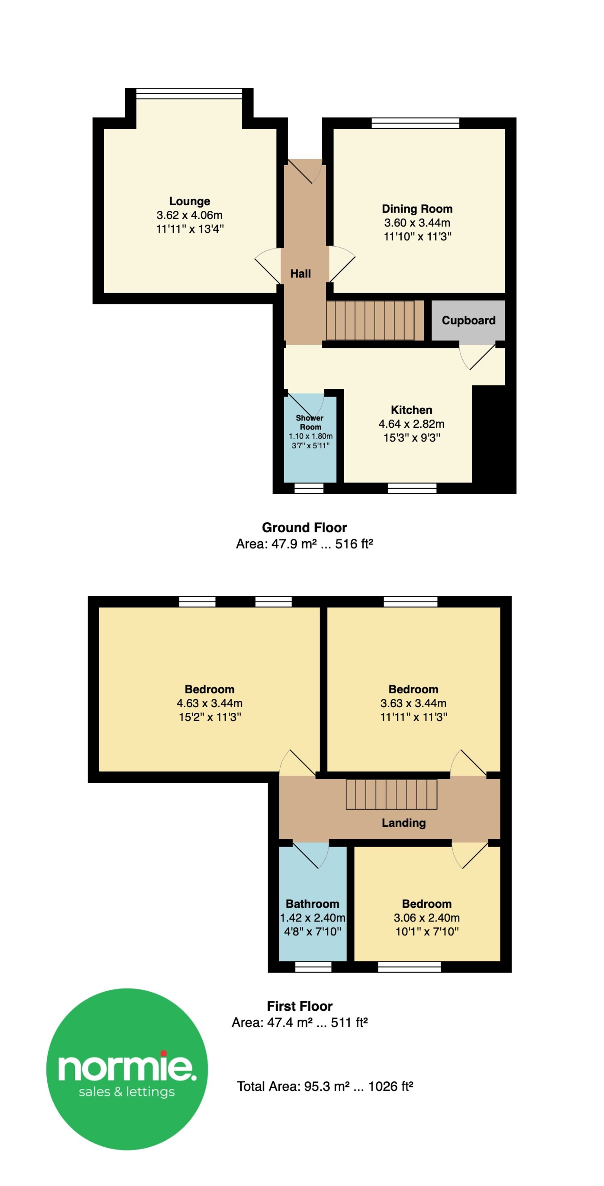 92 Devonshire Street, Salford floorplan