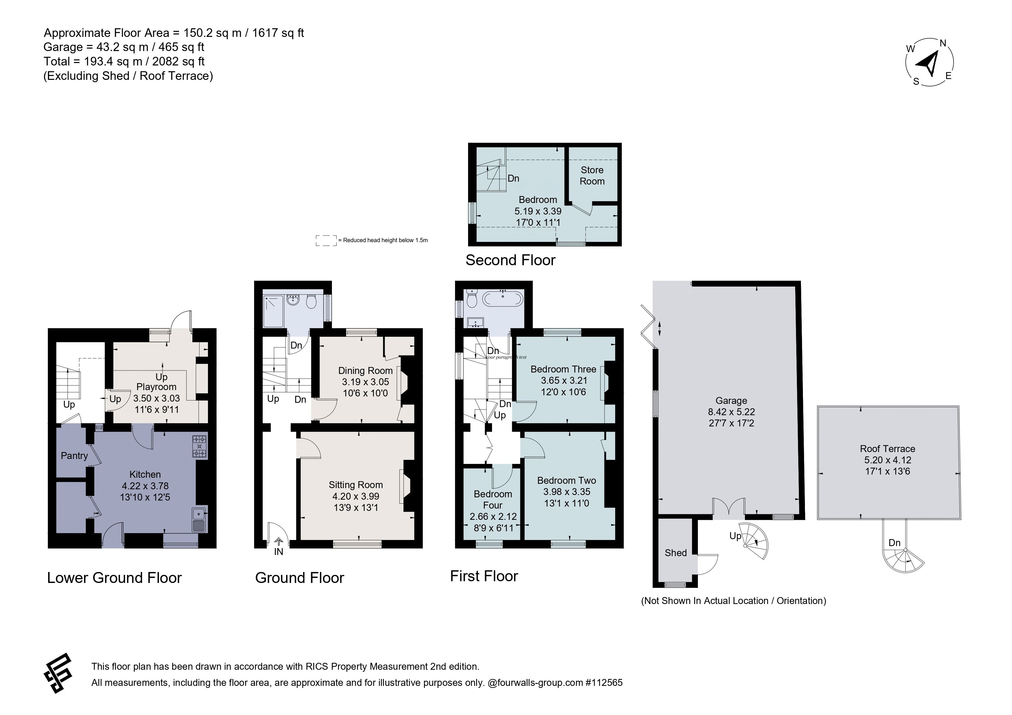 103, Chesterton Road, Cambridge floorplan