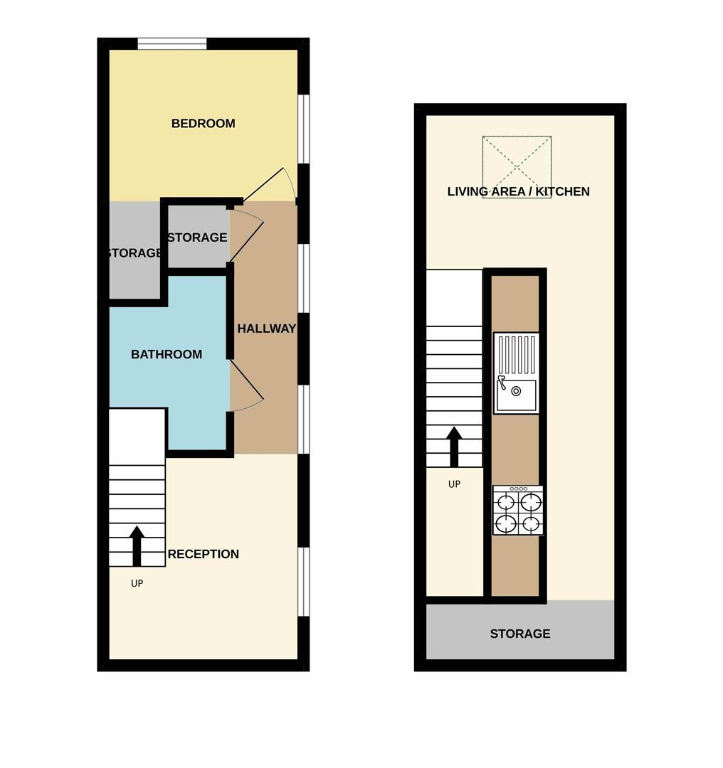 Flat 516, 70, Crusader Mill, Chapeltown Street, Manchester floorplan