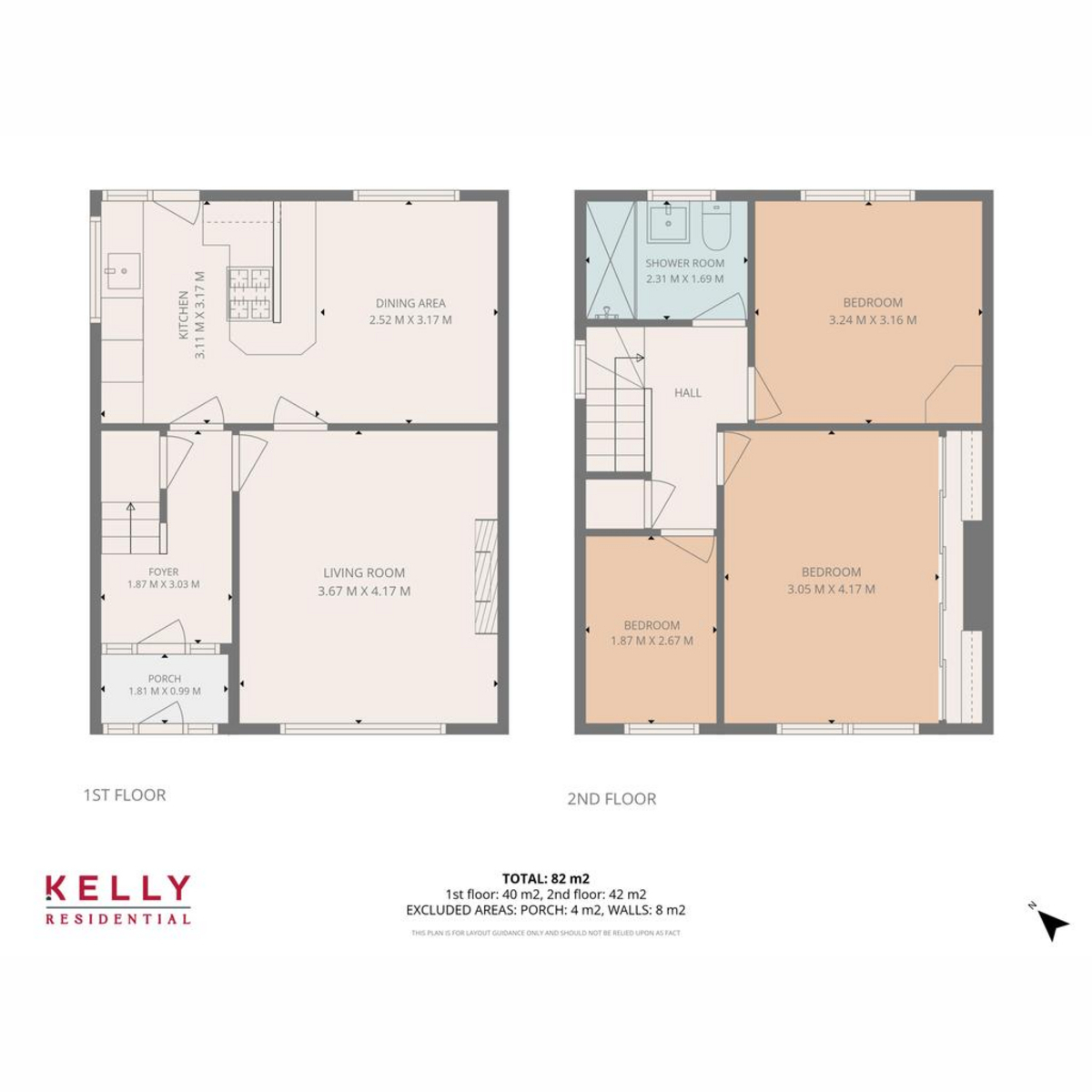 76, Gleniffer Drive, Glasgow floorplan