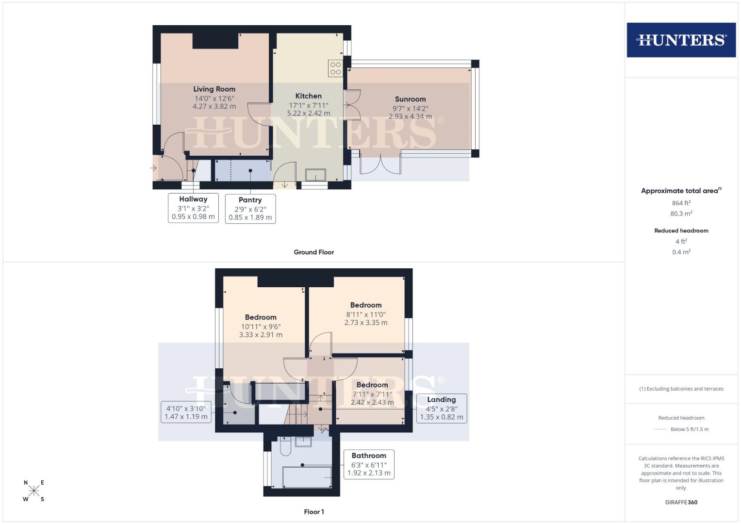 11, Rowan Avenue, Filey floorplan