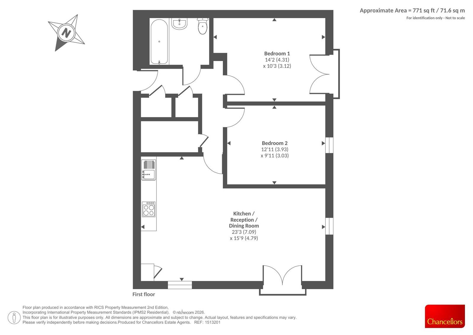 6, West Siding, Hampshire floorplan