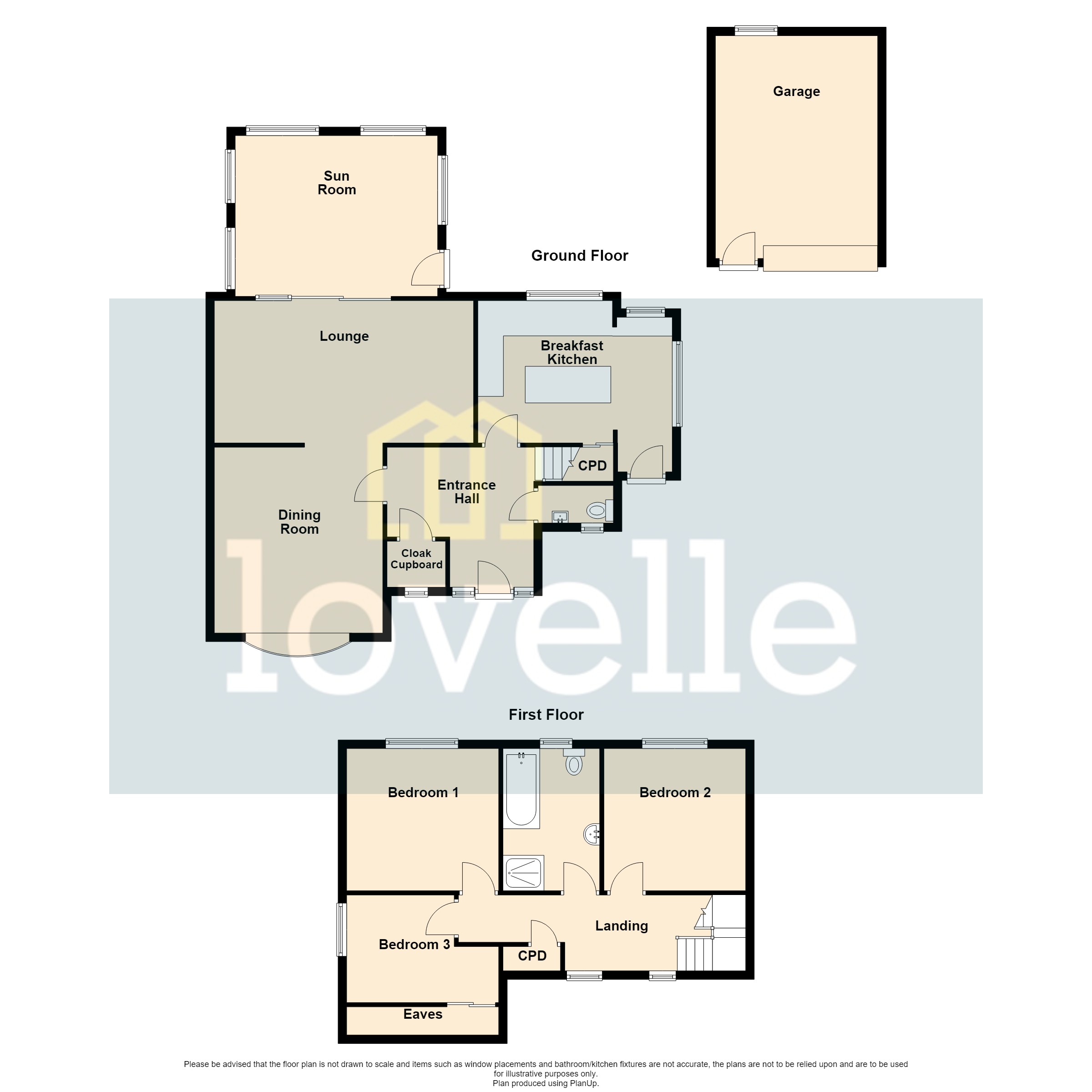 Cherrytree Lodge, Northgate Lane, Grimoldby floorplan