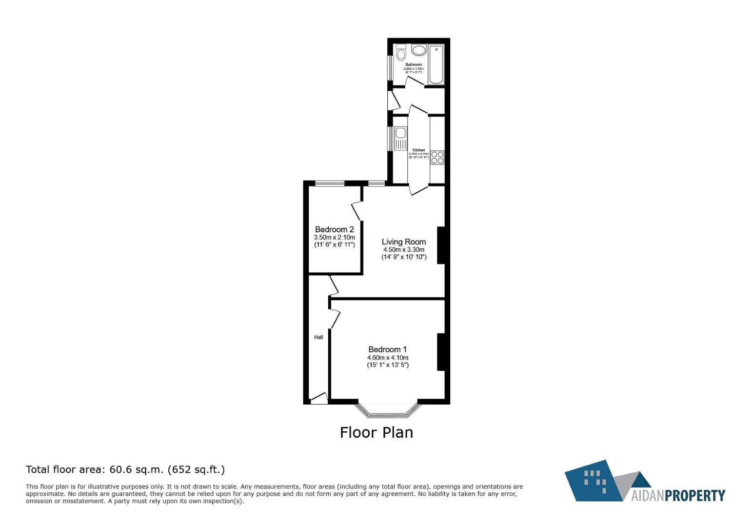 155, St. Leonard Street, Sunderland floorplan
