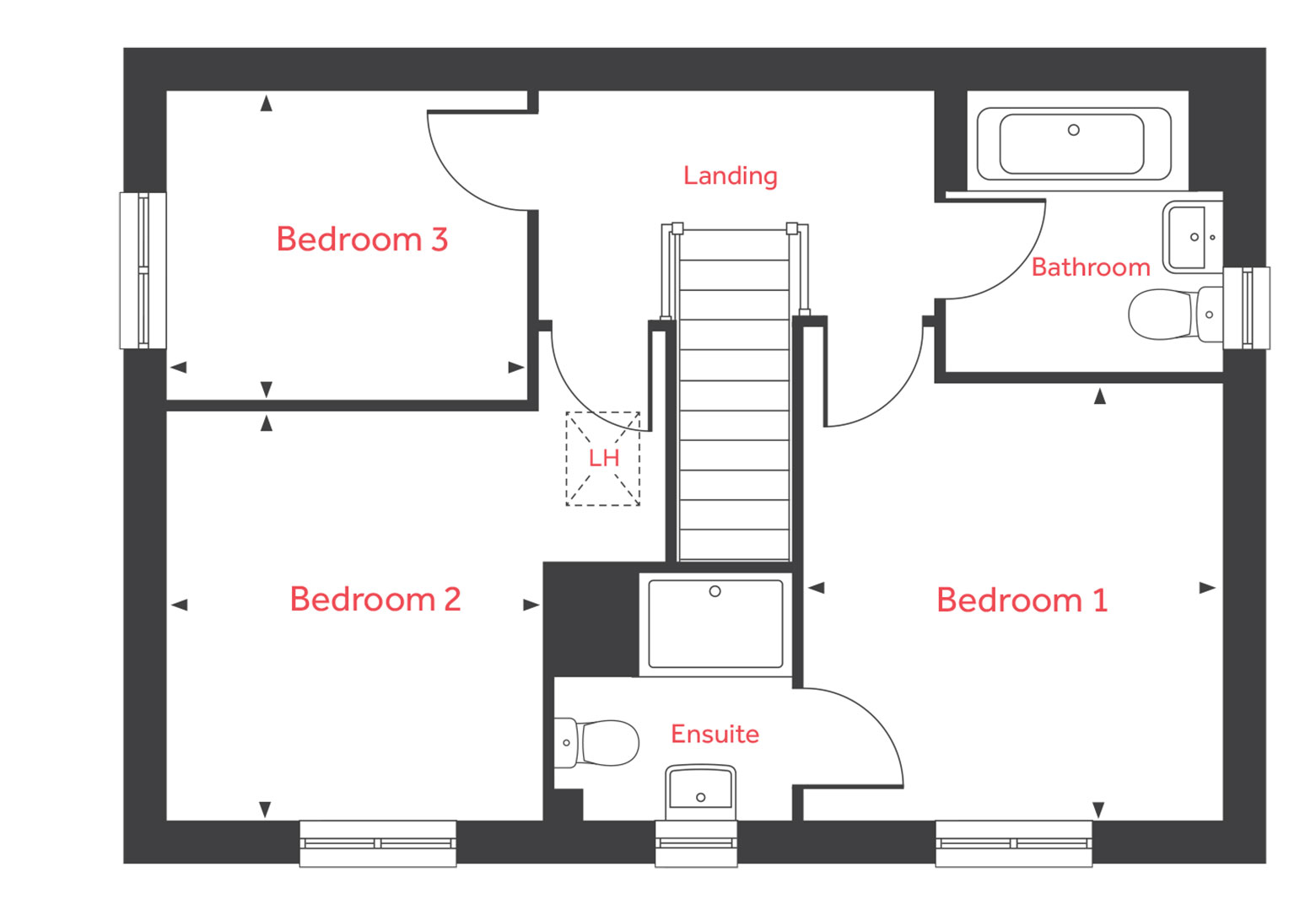 "The Mountford" at Sumpter Way, Lower Road, Faversham ME13, 3 bedroom