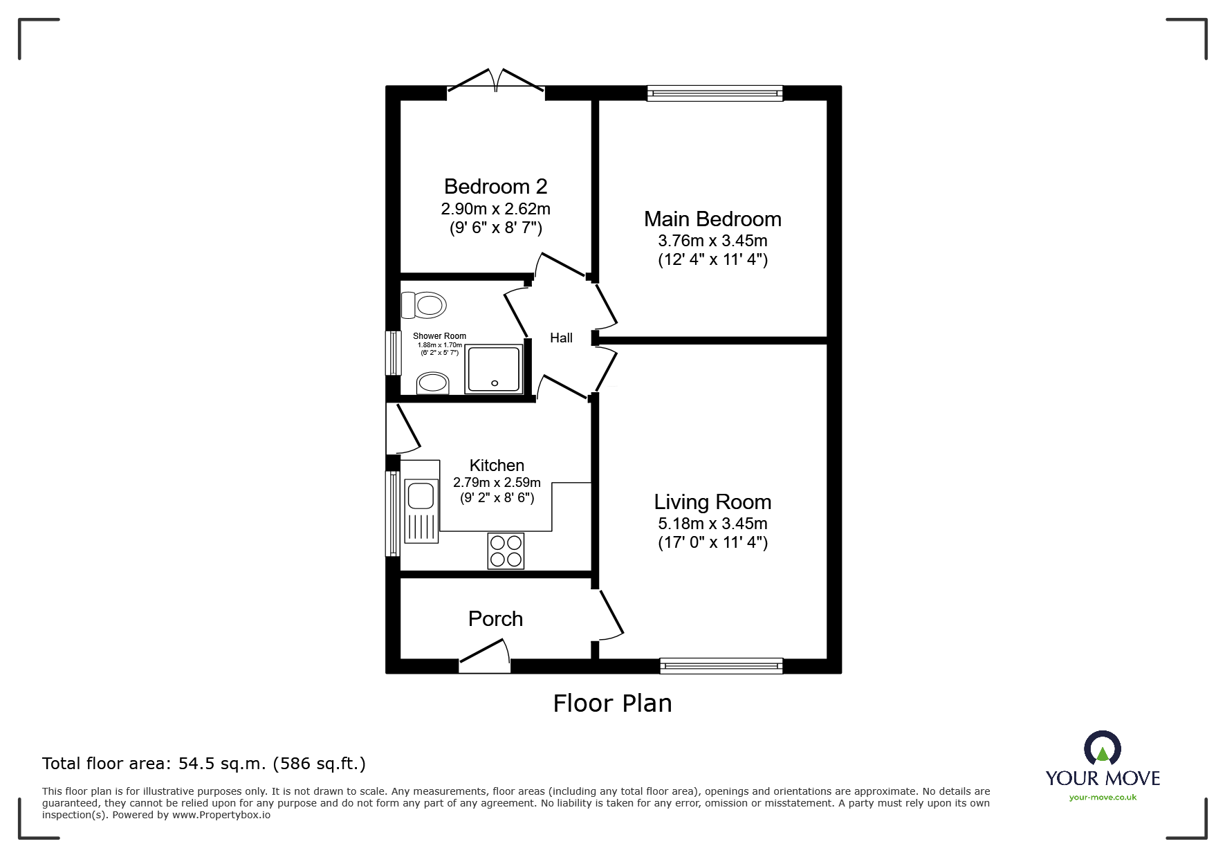 13, Affleck Avenue, Manchester floorplan
