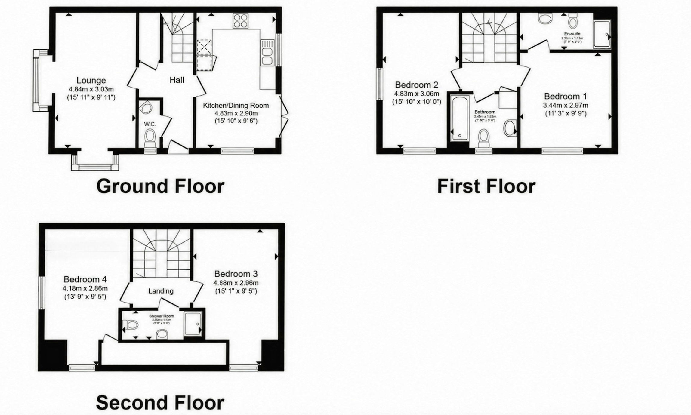 23, Larkspur Close, Doncaster floorplan