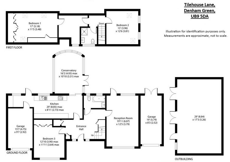 The Pitons, Tilehouse Lane, Denham floorplan