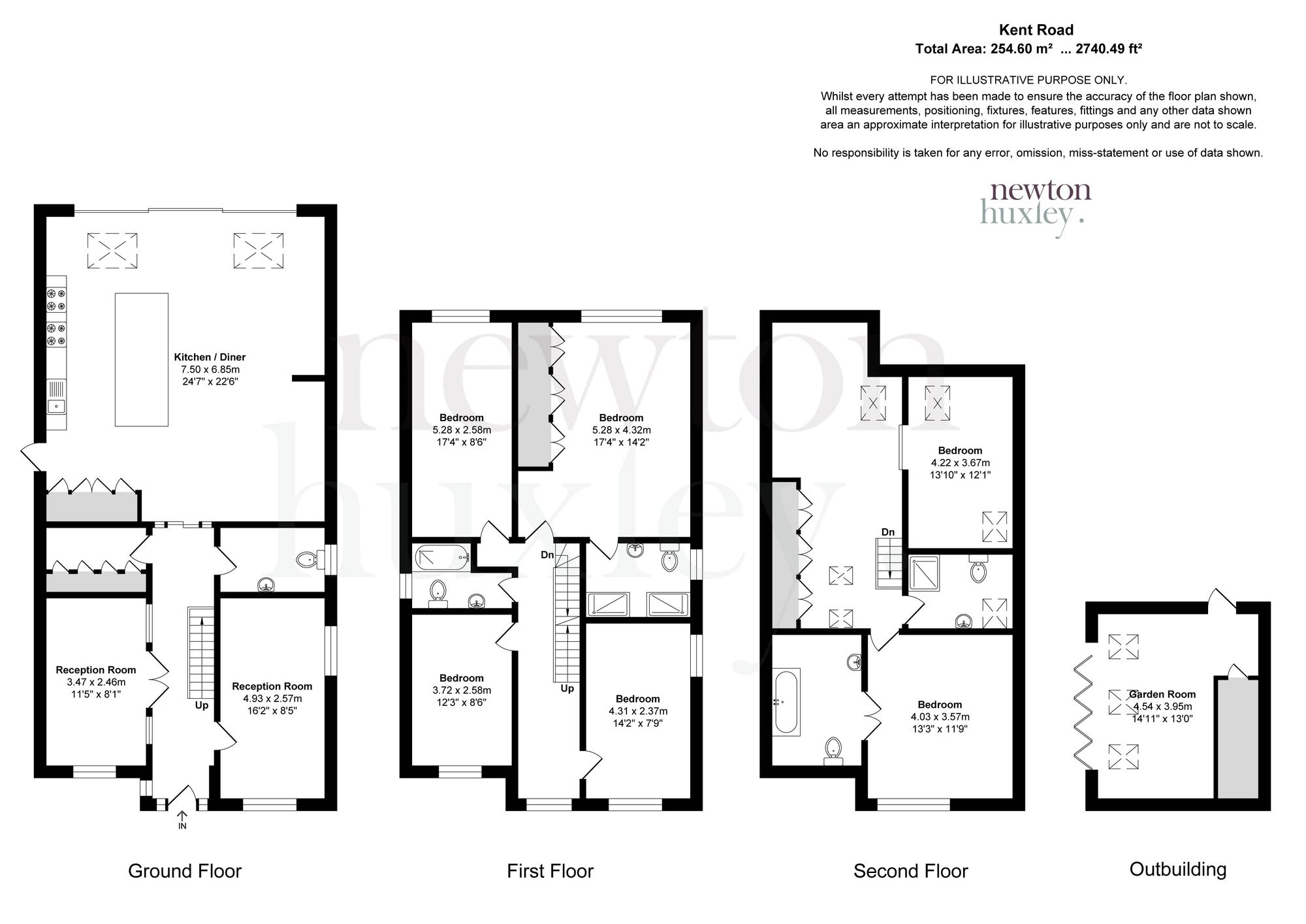 11 Kent Road, East Molesey floorplan