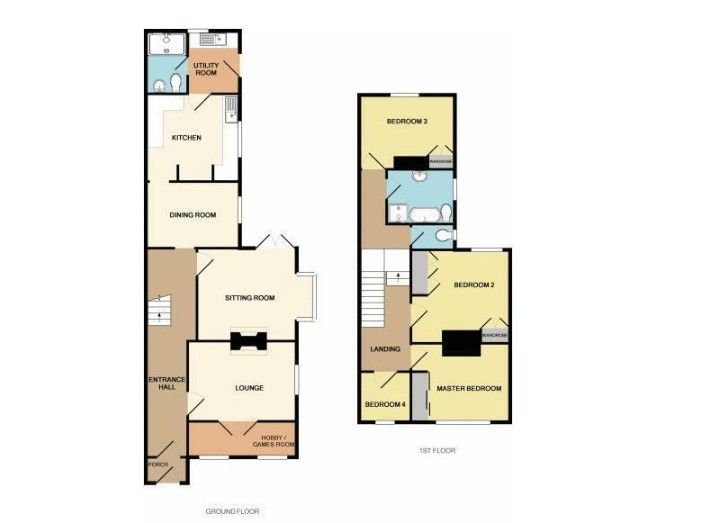 44, The Avenue, Totland Bay floorplan