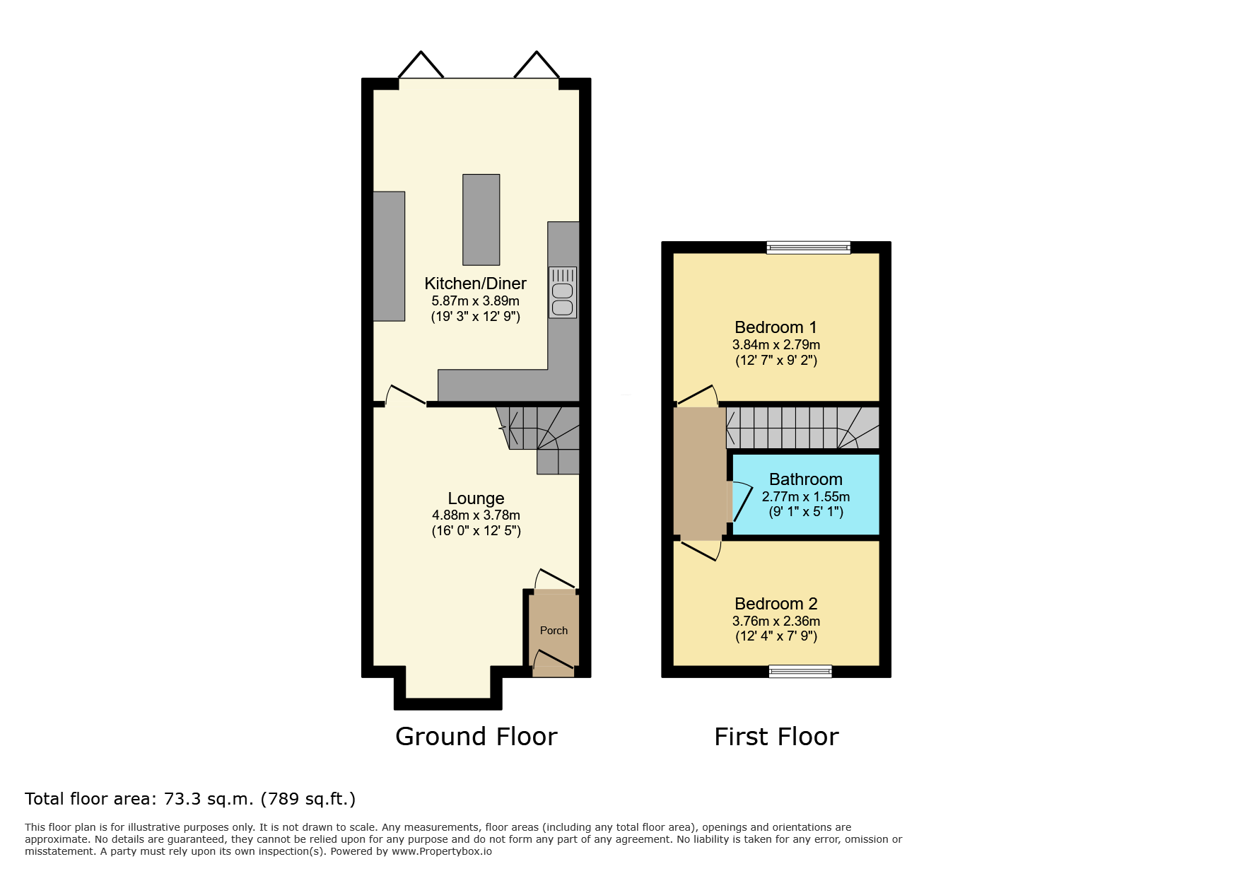 37 Windsor Avenue, Leicester floorplan