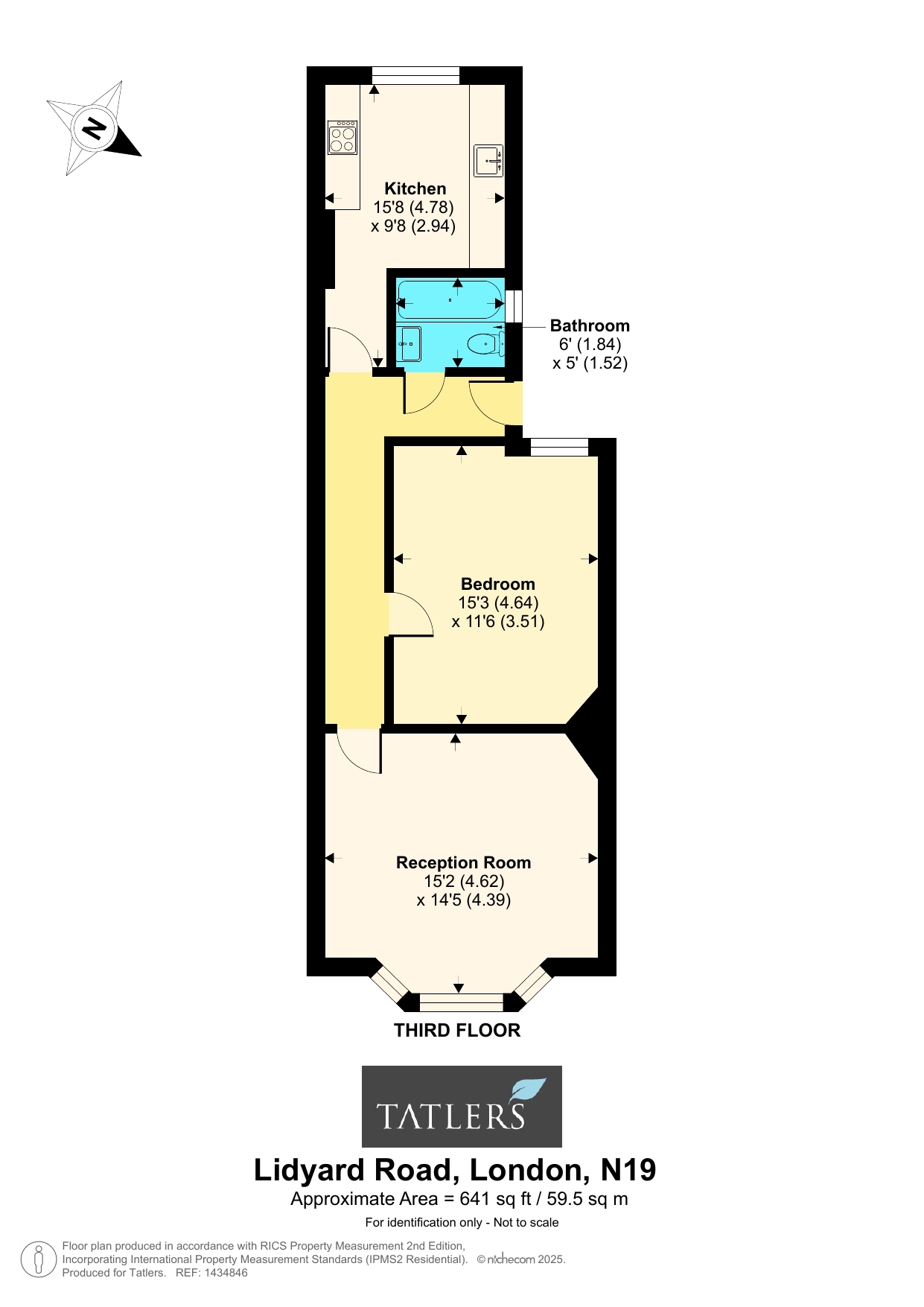 Flat 24,, Whitehall Mansions, Lidyard Road Archway floorplan