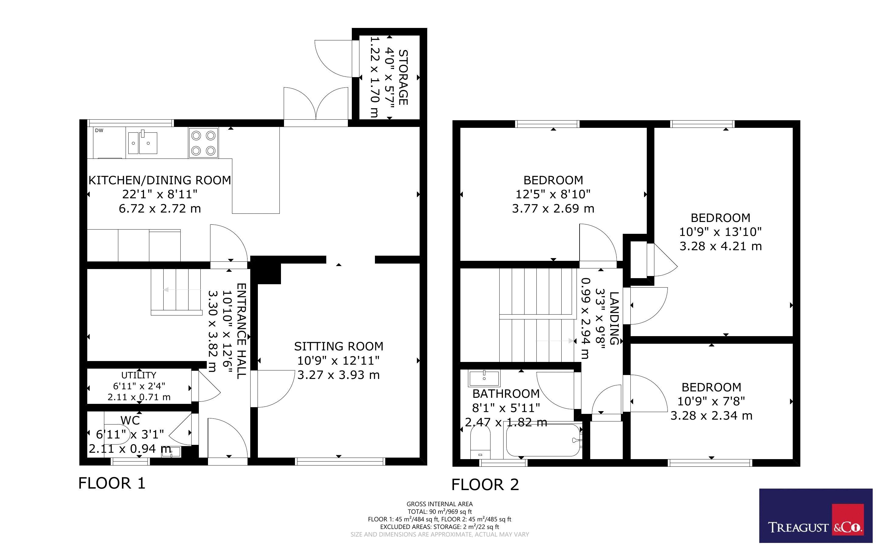 95, Spencer Road, Emsworth floorplan