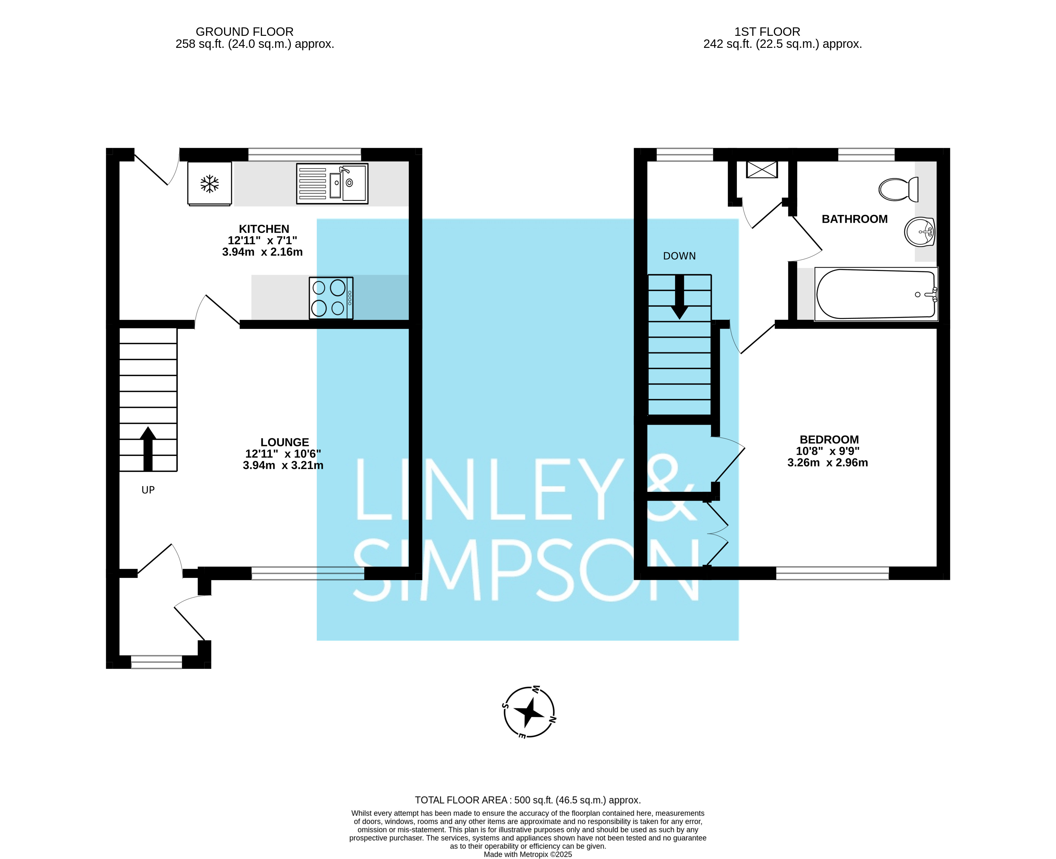 5, Hastings Close, York floorplan
