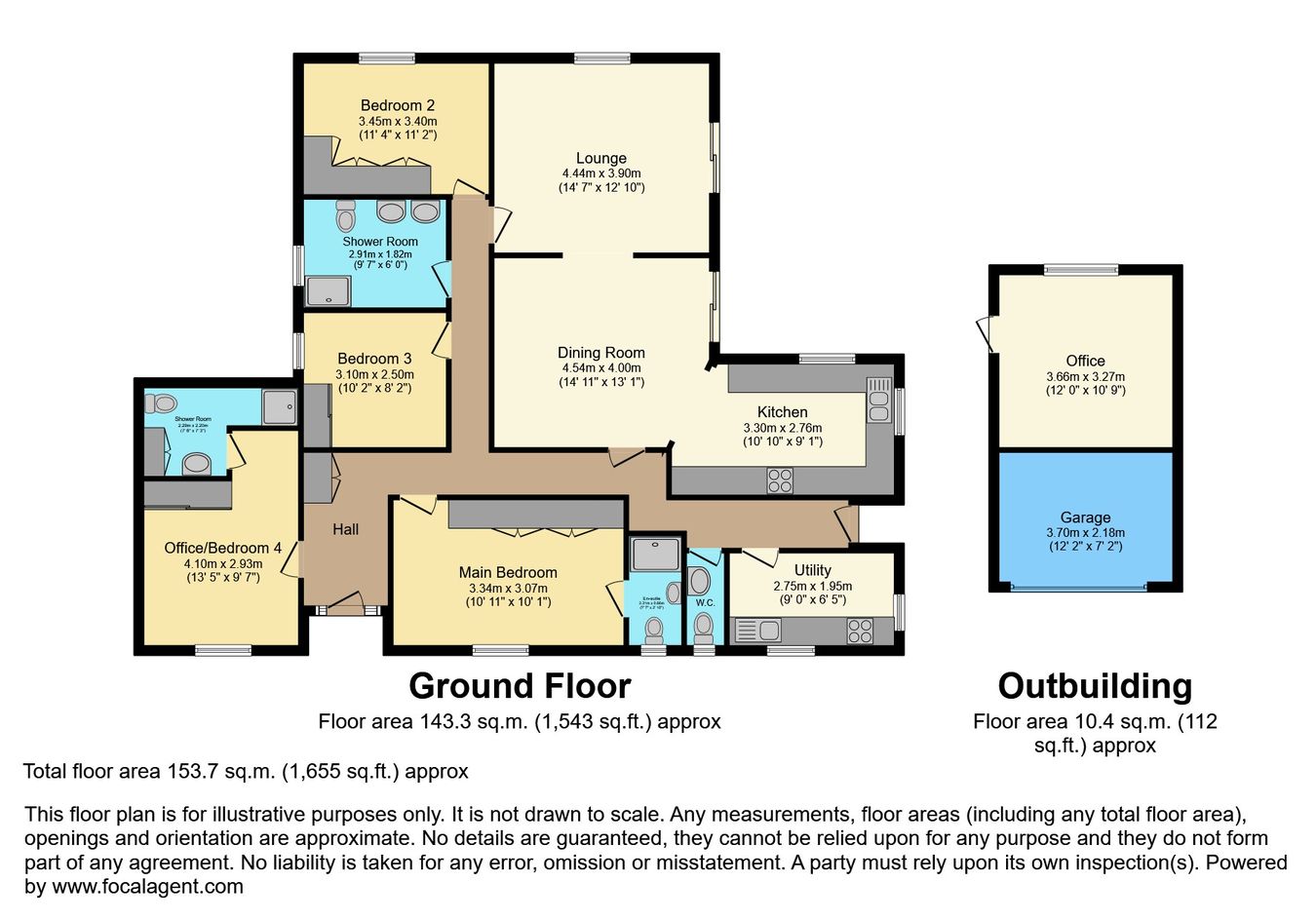 Lindley Street, Bolton floorplan