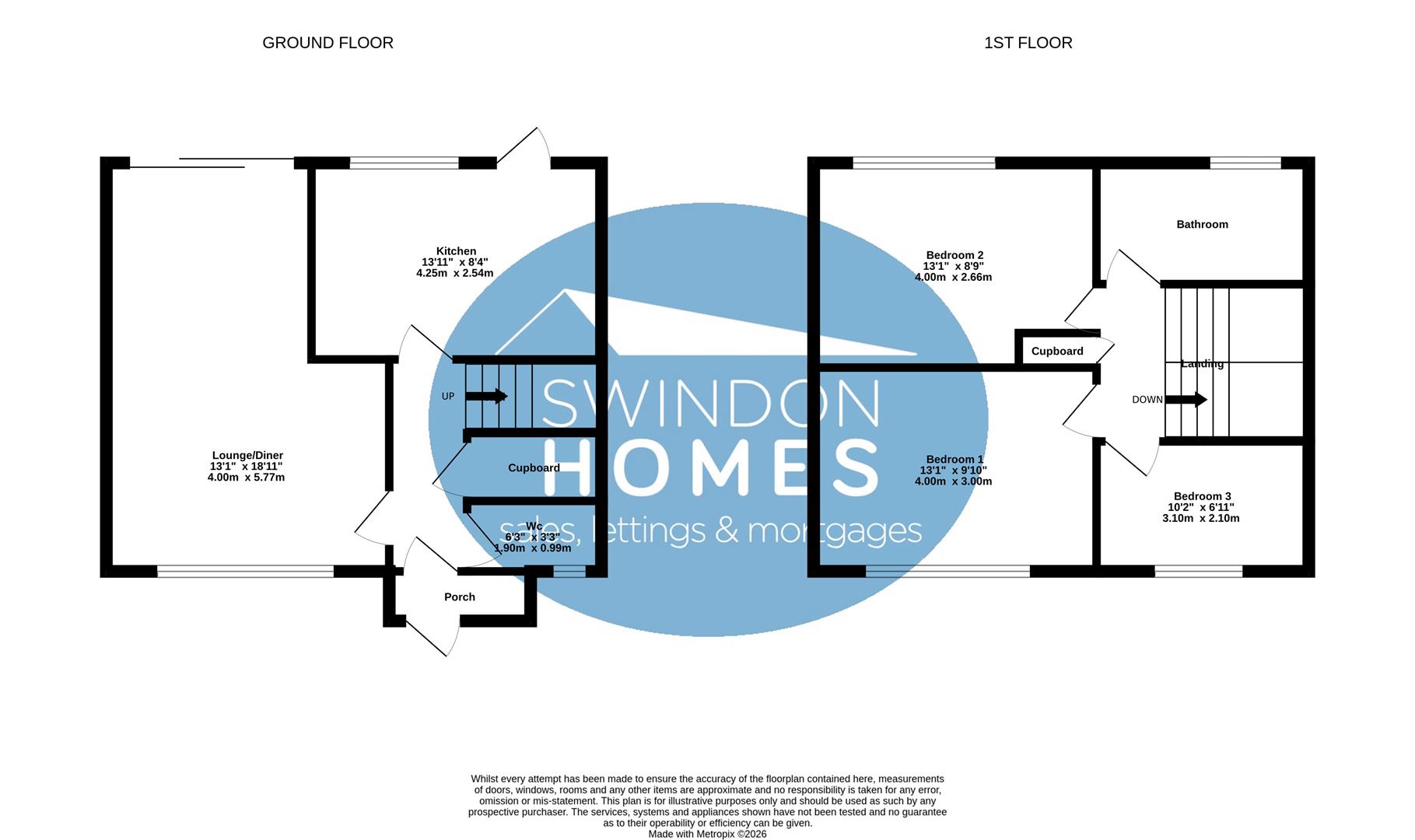 240, Shaftesbury Avenue, Swindon floorplan