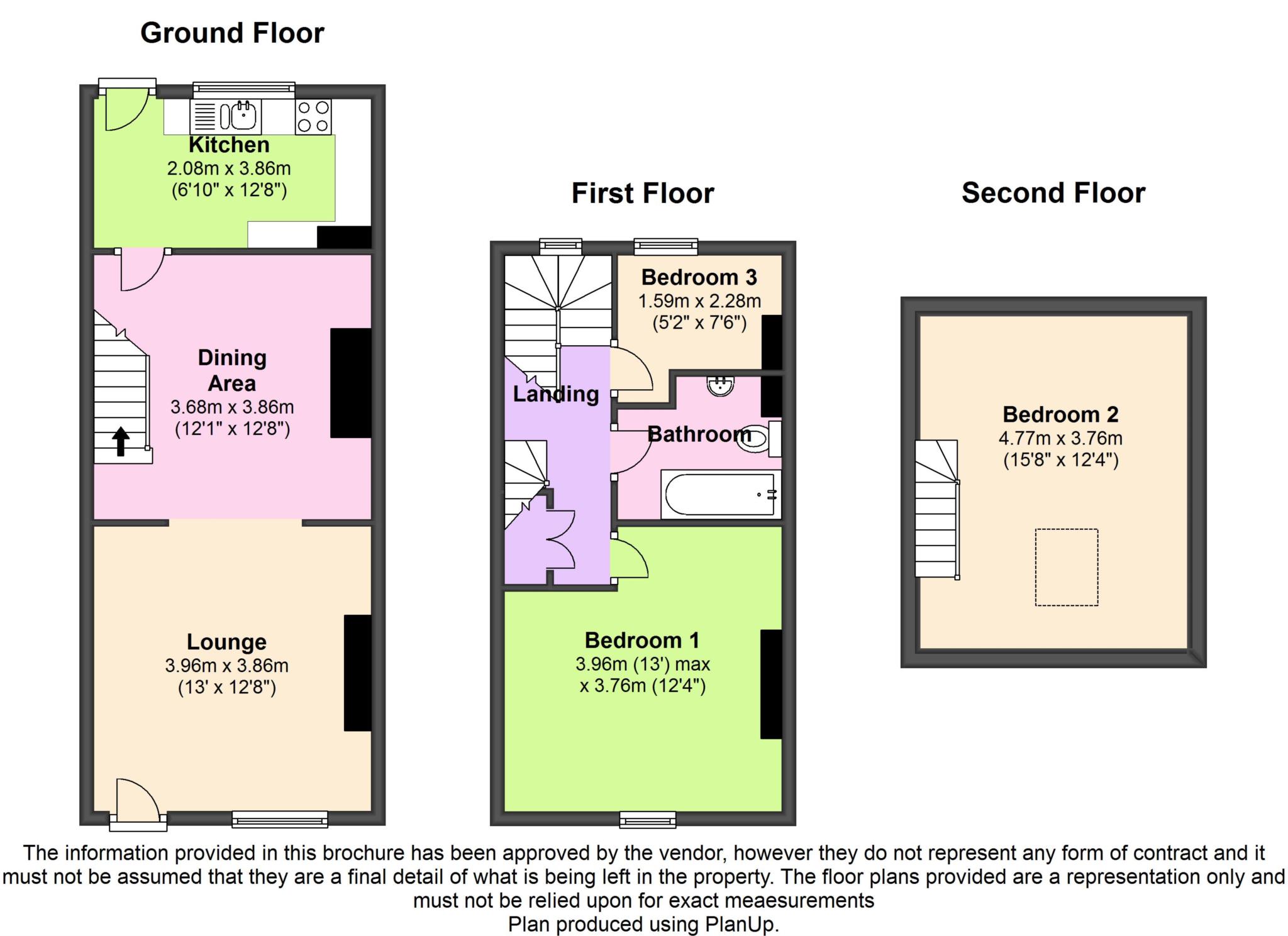 3 Bedrooms Terraced house to rent in Carwood Grove, Horwich, Bolton BL6