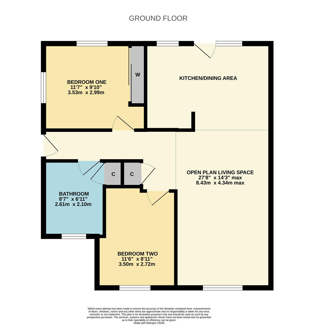 20, Blackbridge Road, Chippenham floorplan