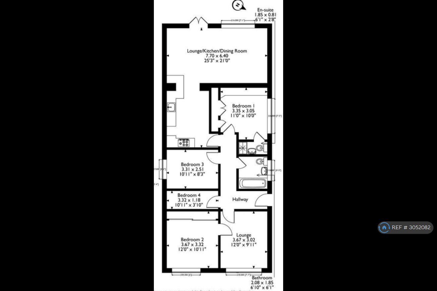 Franche Road, Kidderminster floorplan