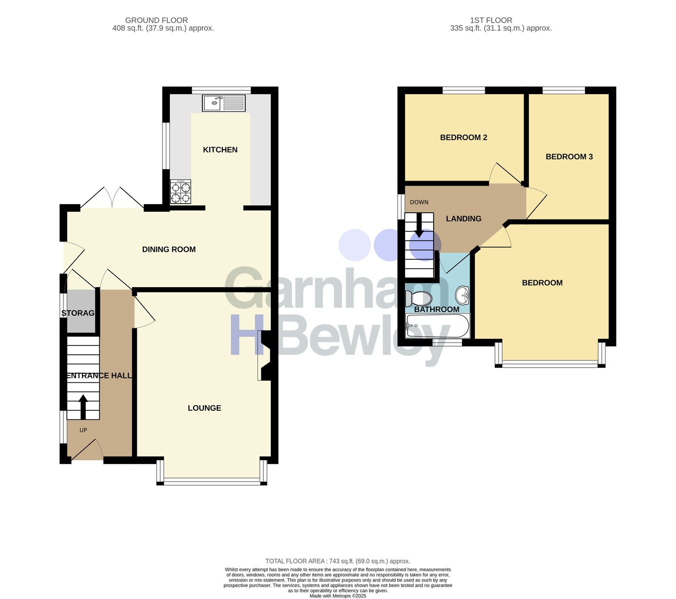 13, Stockwell Road, East Grinstead floorplan