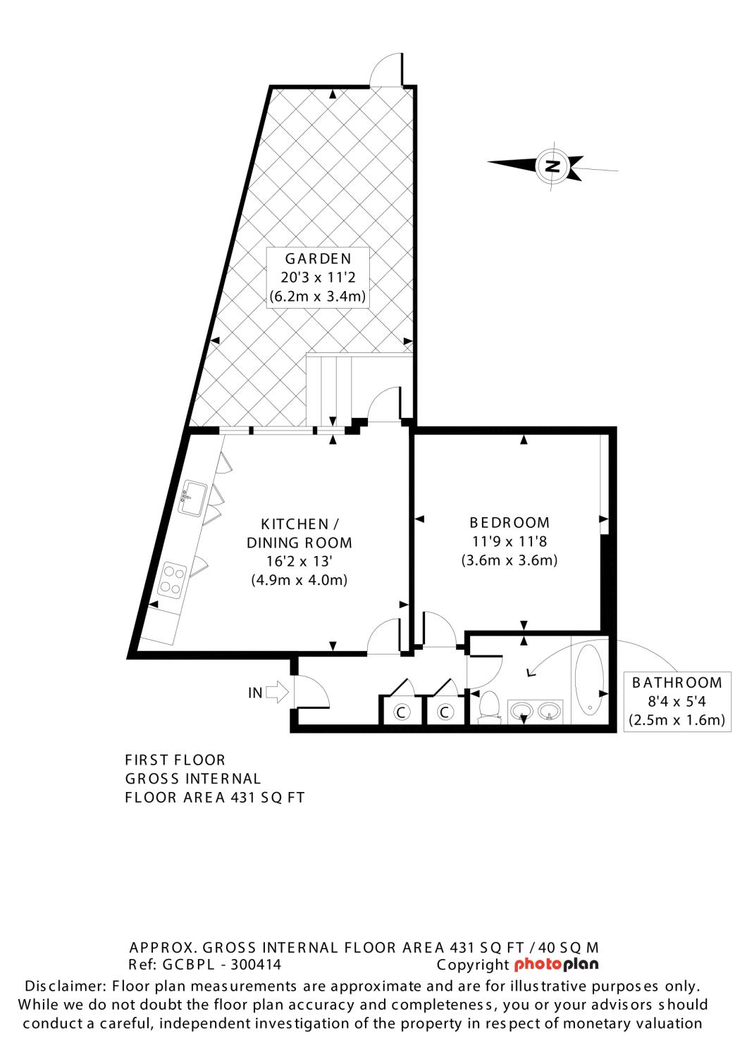 1 Bedrooms Flat to rent in Downside Crescent, Belsize Park, London NW3