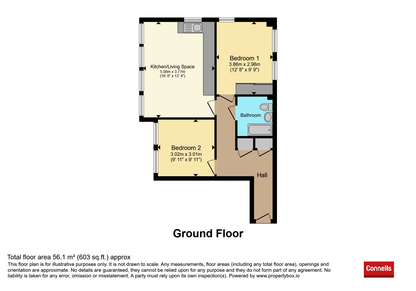 9, Tower Lodge, Clock Tower View, Stourbridge floorplan