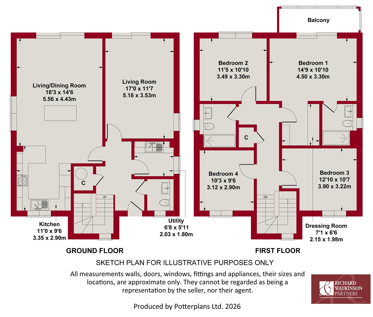 Plot 17, 3, Juniper Court, Easthorpe floorplan
