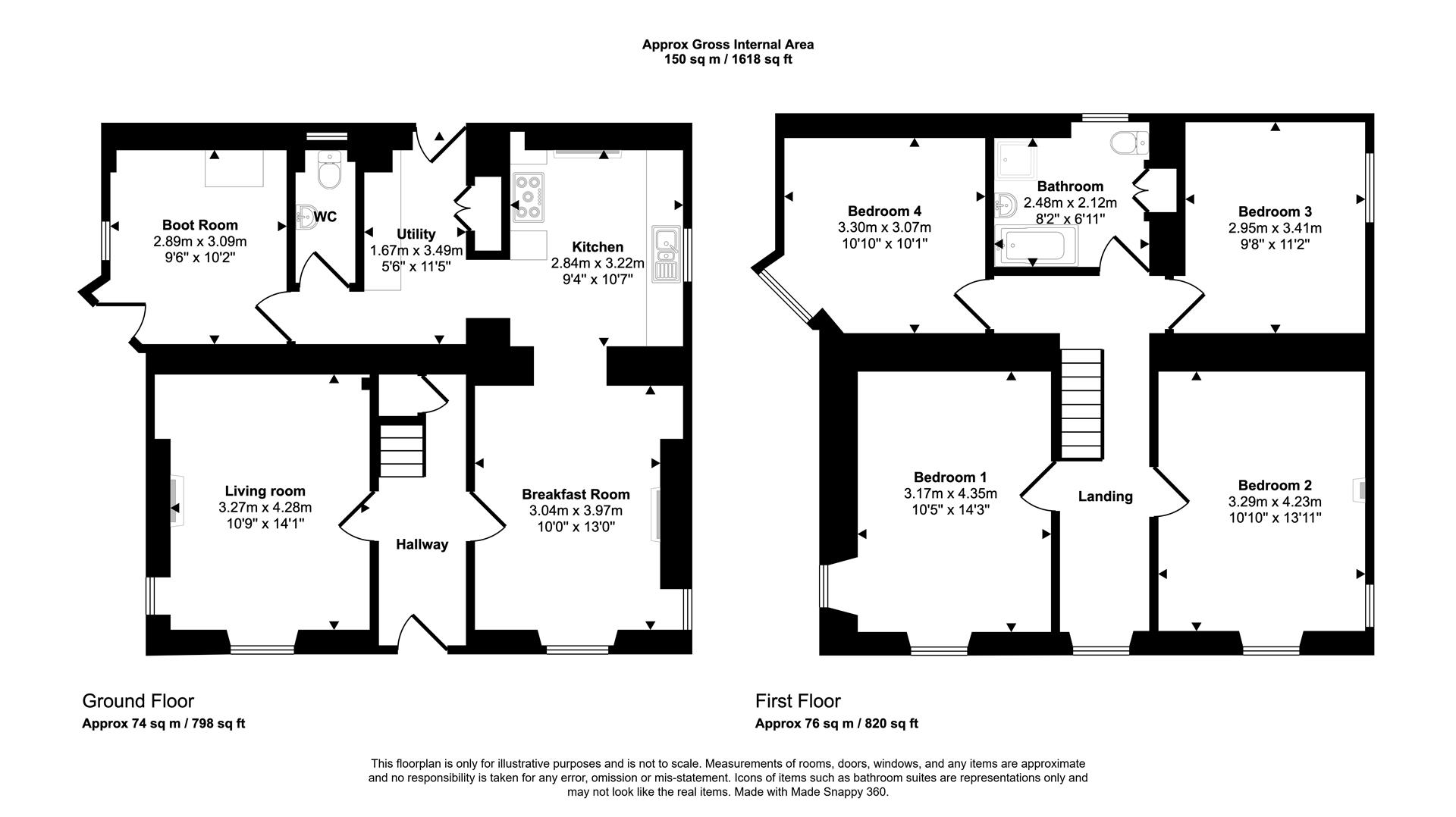 Greenfield, Llandysul floorplan