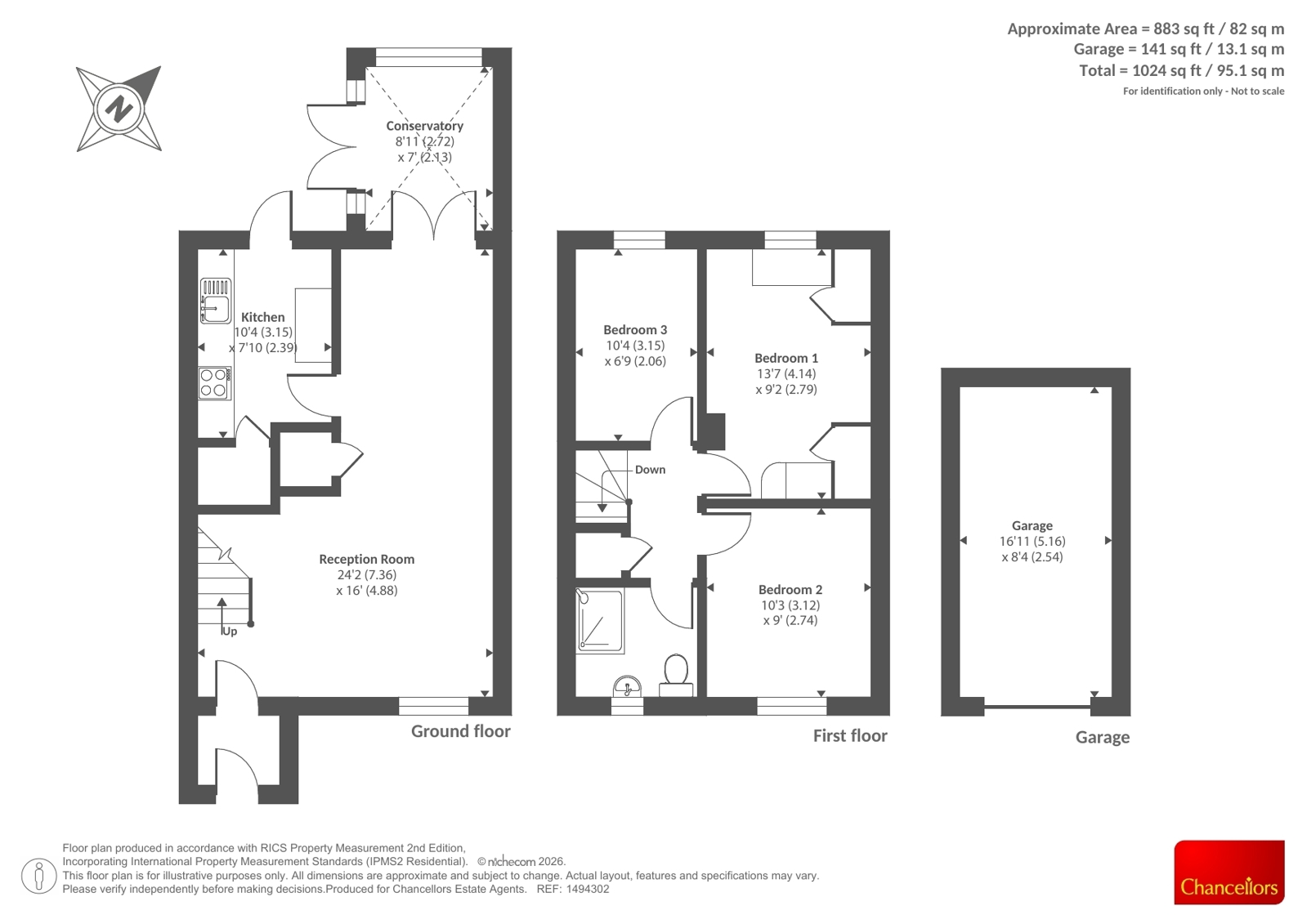 31, Pensclose, Oxfordshire floorplan