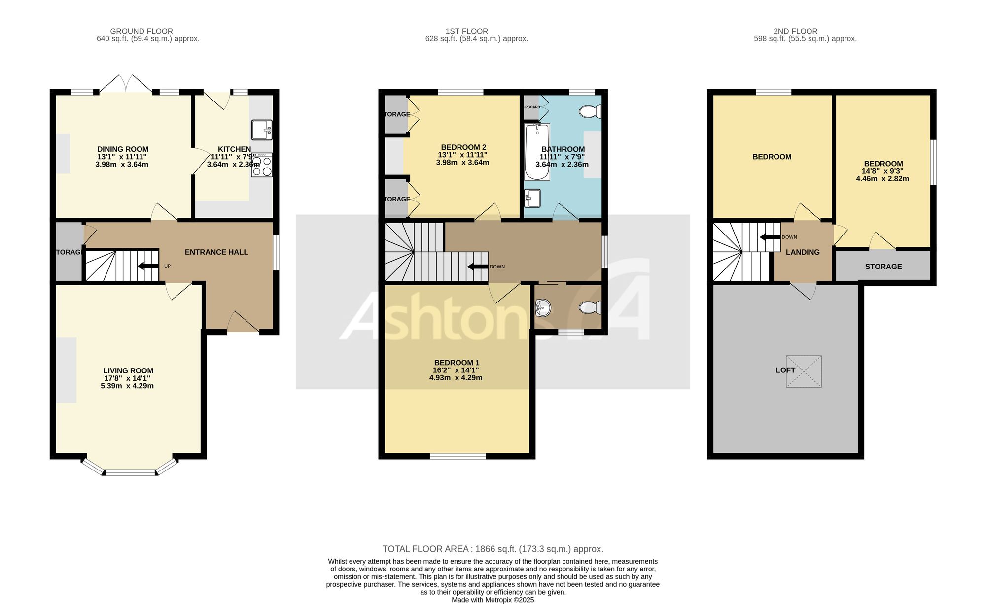 162 St. Helens Road, Prescot floorplan