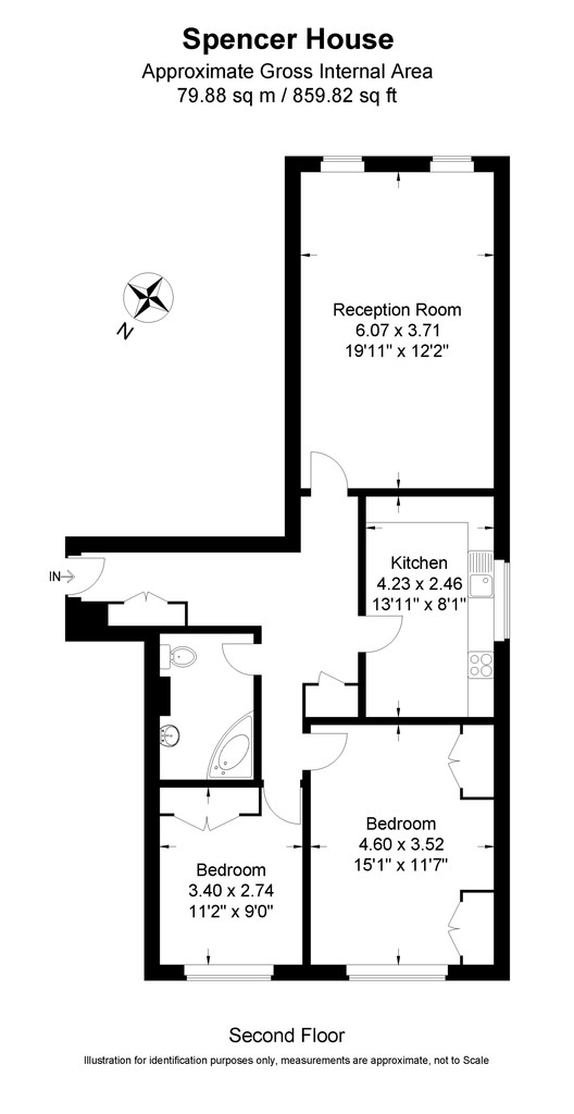 2 Bedrooms Flat to rent in Wimbledon Park Side, London SW19