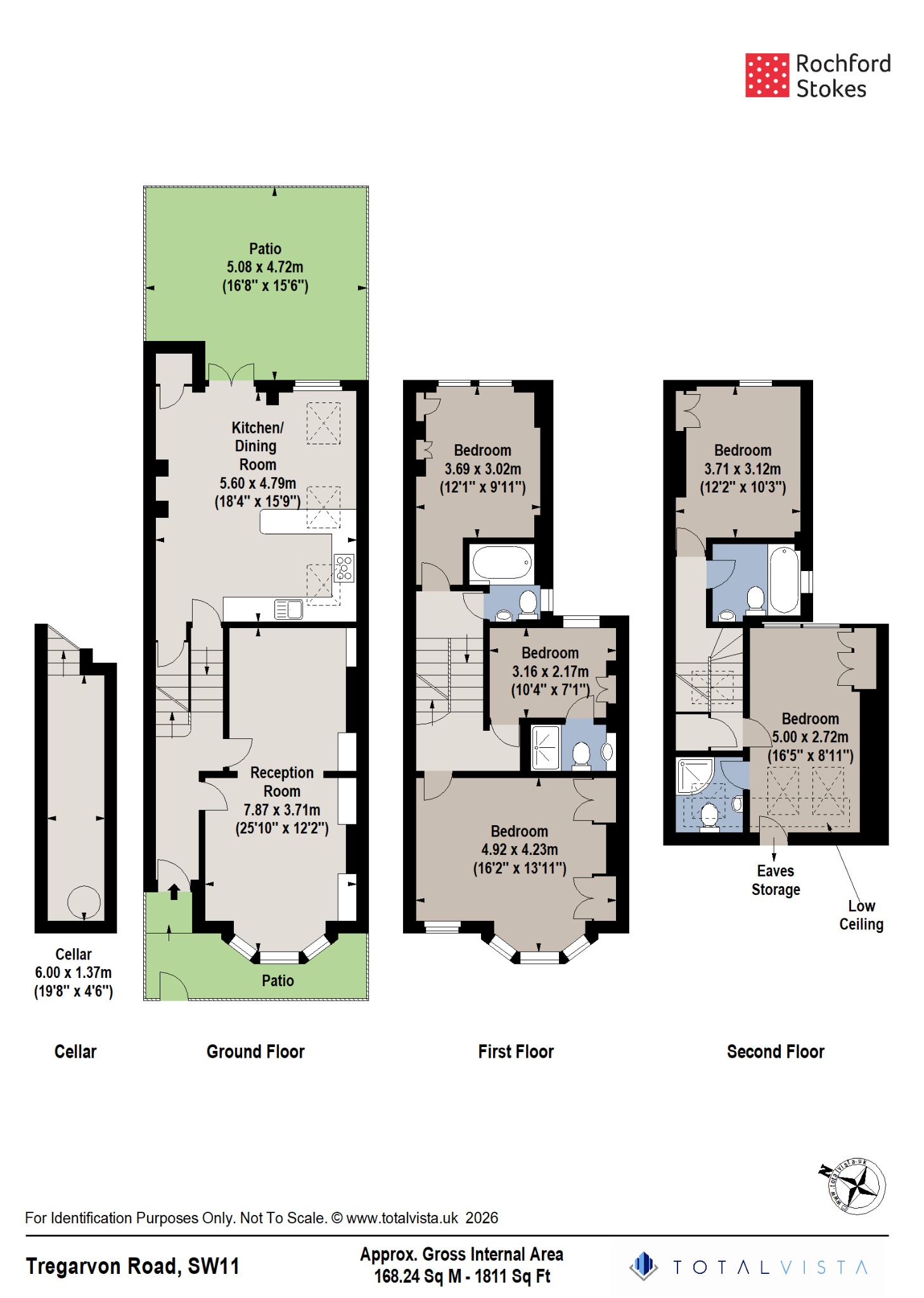 5 Tregarvon Road, London, Greater London floorplan