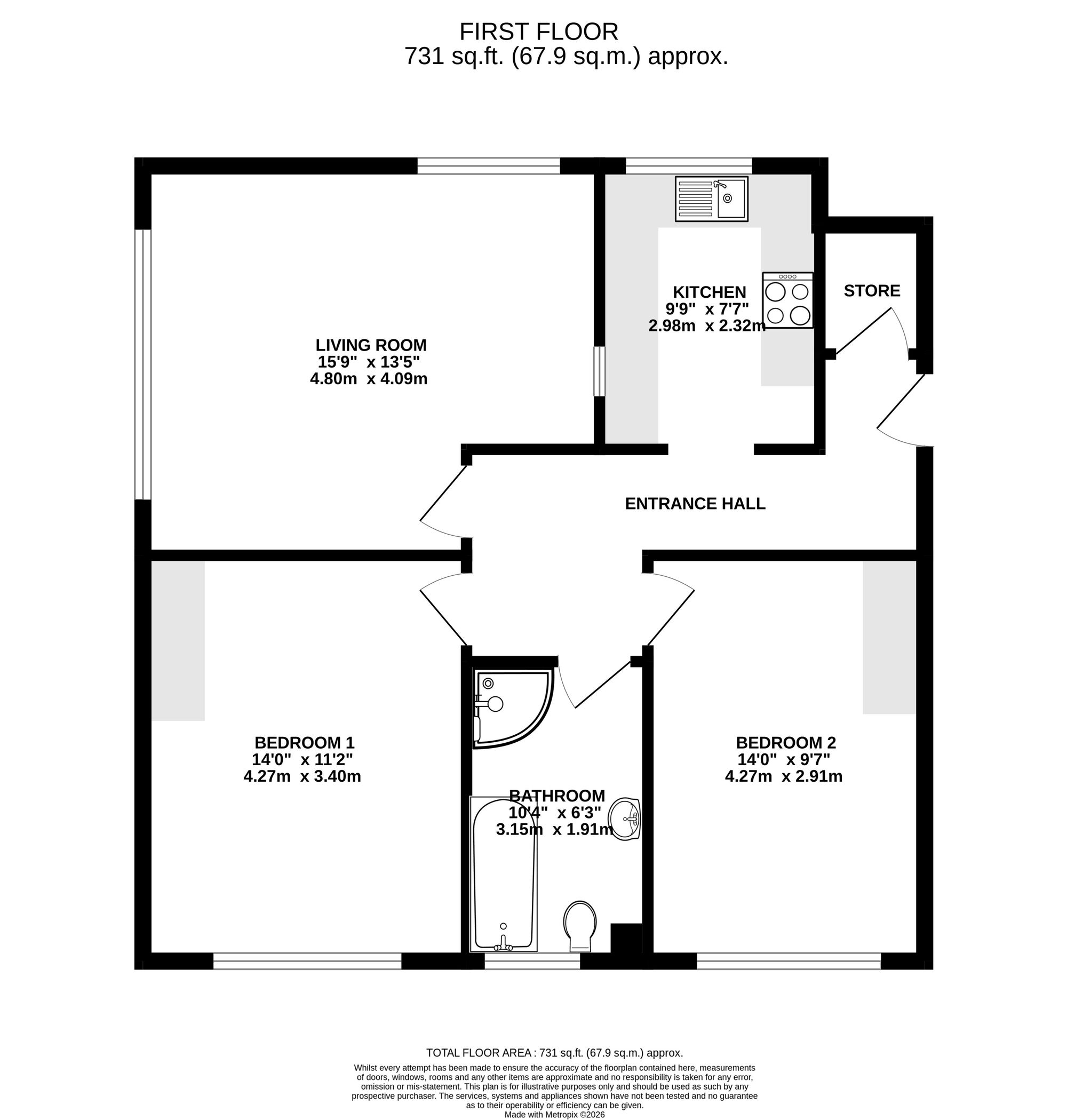 15 Lacey Court, Wilmslow floorplan