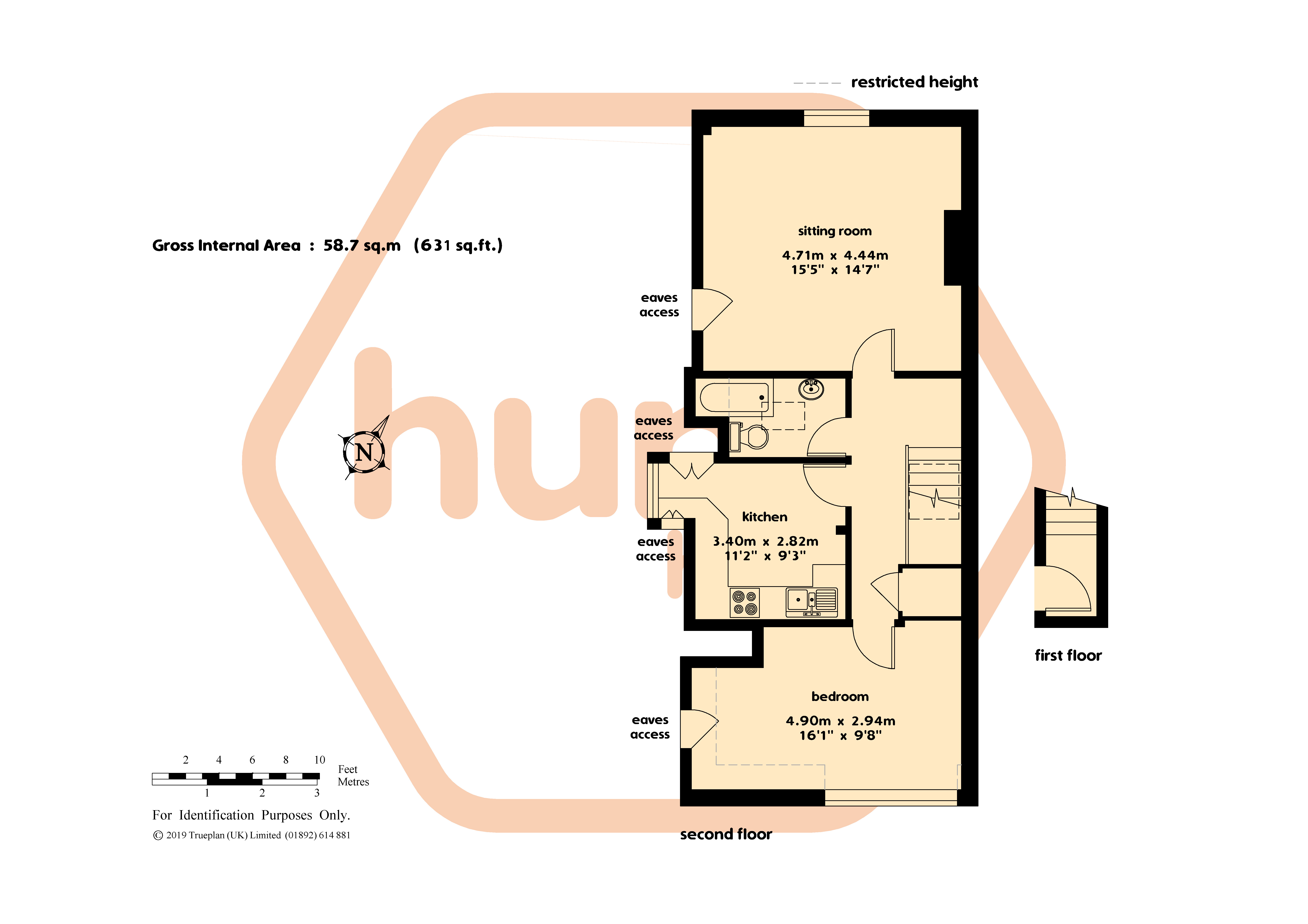 1 Bedrooms Flat to rent in Woodbury Park Road, Tunbridge Wells, Kent TN4