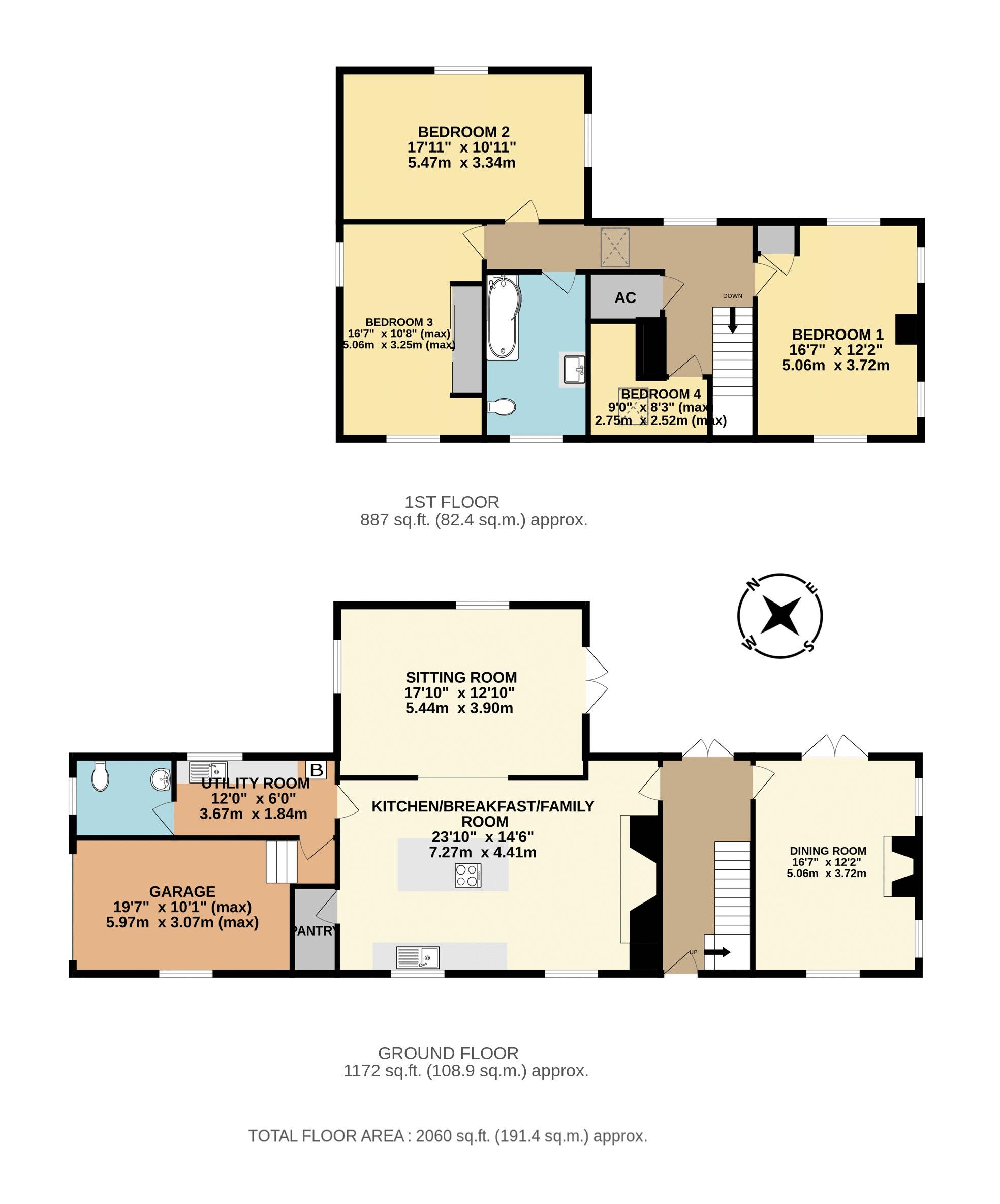 Ferndale Cottage, Saddle Street, Chard floorplan