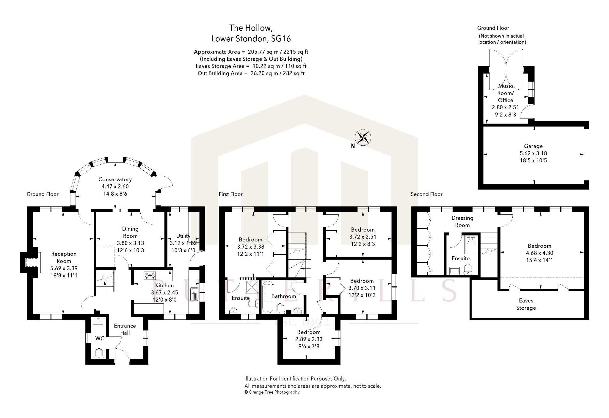 The Hollow, Station Road, Bedfordshire floorplan