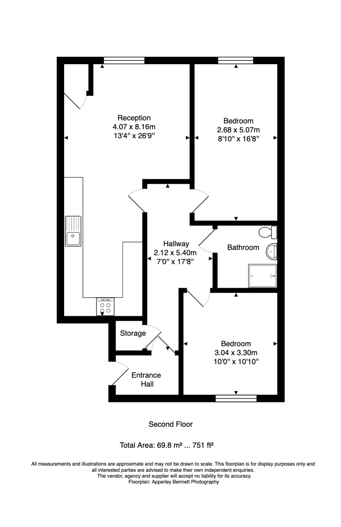 16, Fosse Close Braunstone, Leicester floorplan