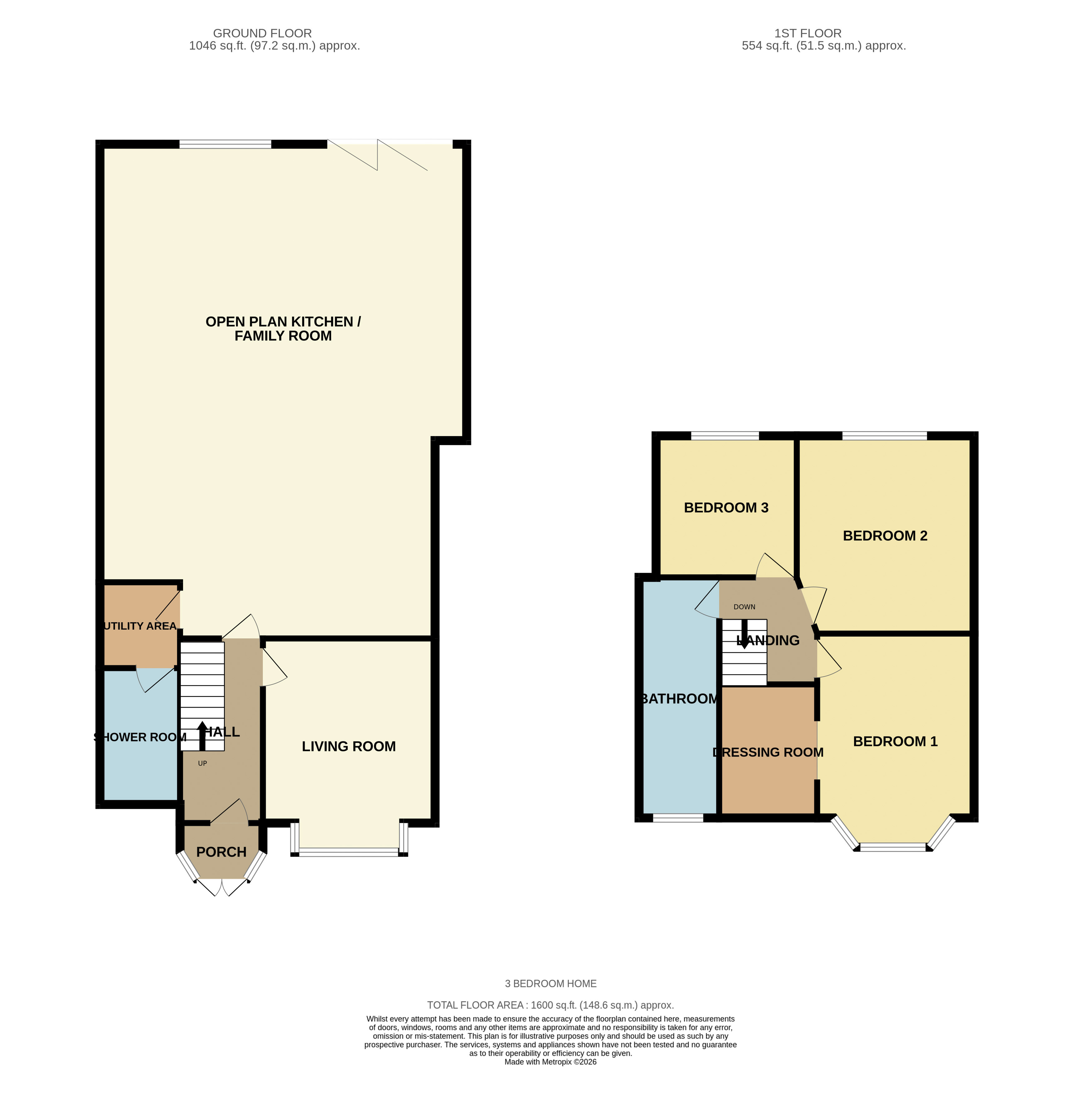 Queens Road, Birmingham floorplan