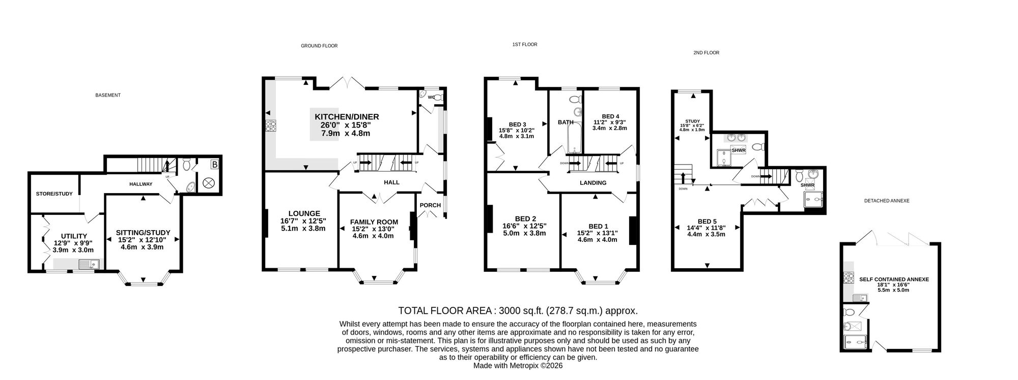 28 Chapel Lane, Altrincham floorplan