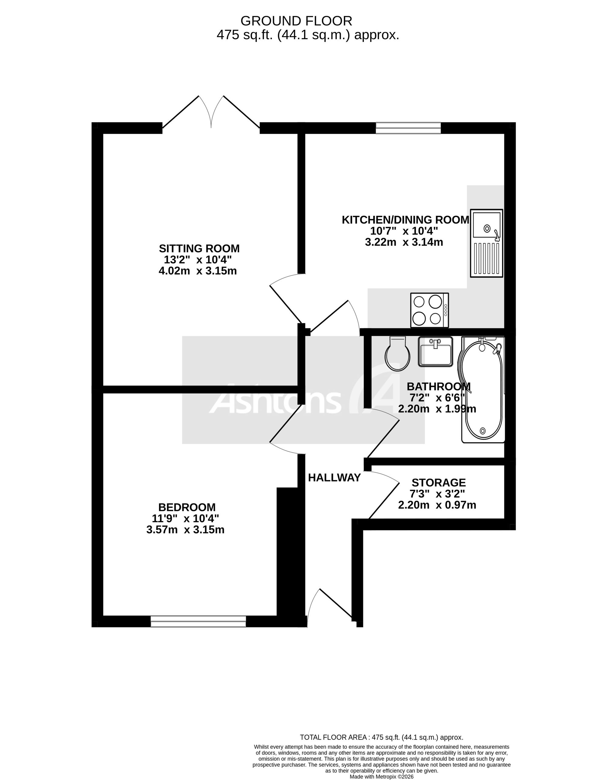 94 The Hove, Runcorn floorplan