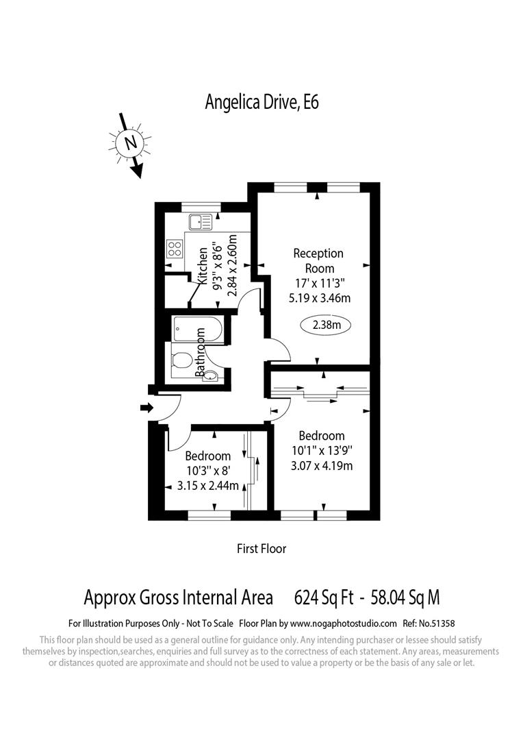 13, Angelica Drive, London floorplan