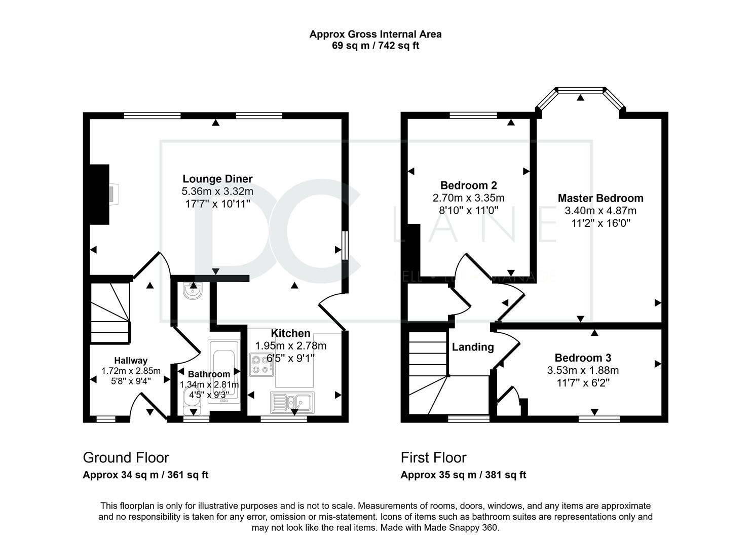 2, Western Drive, Plymouth floorplan