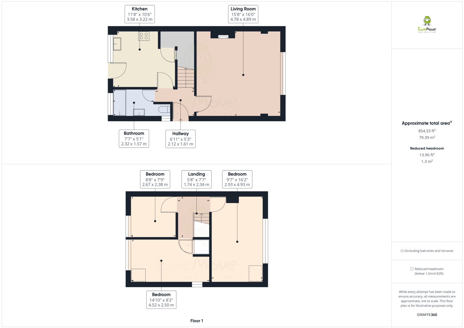 9, Epsom Close, Bexleyheath floorplan