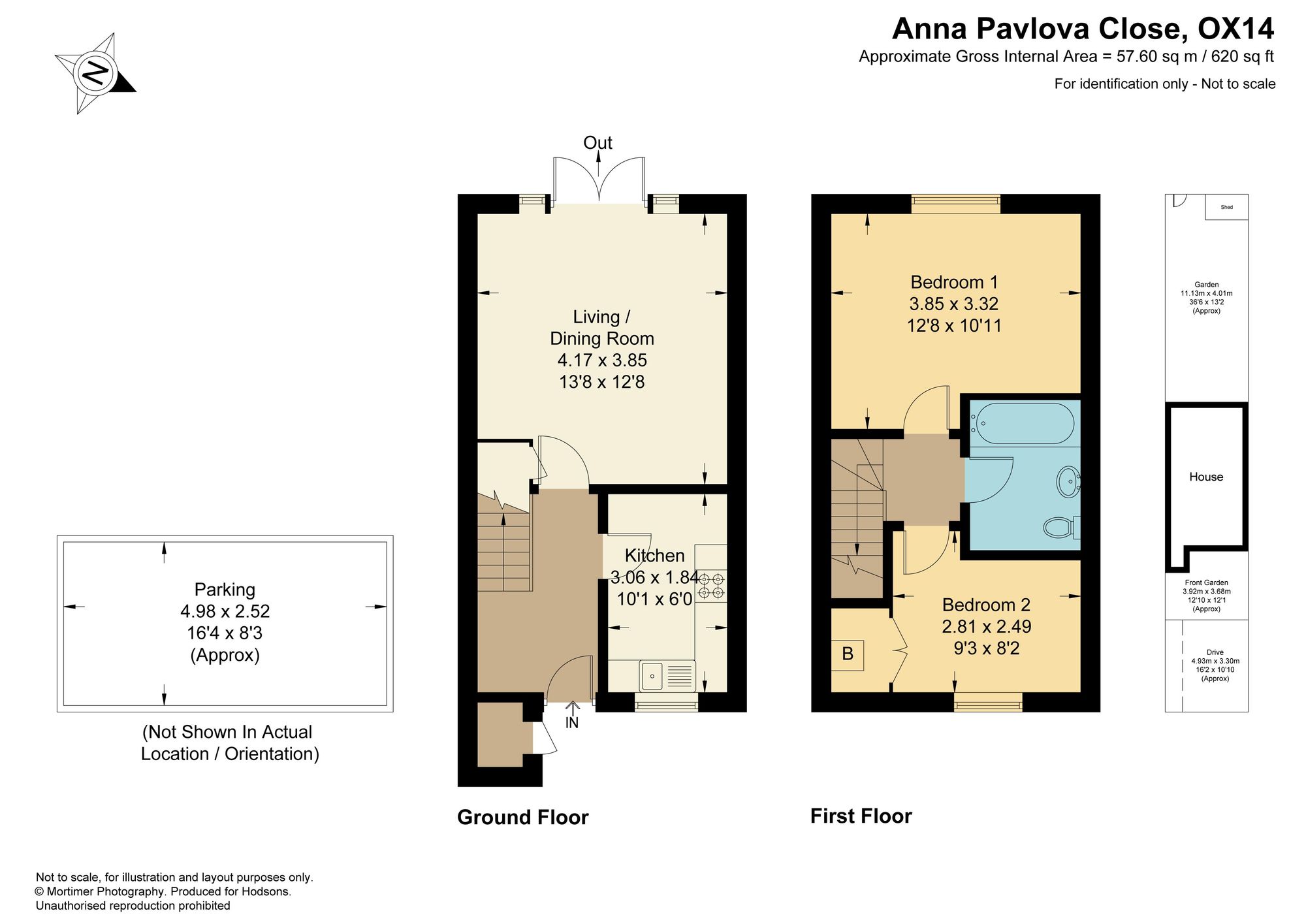 28 Anna Pavlova Close, Abingdon floorplan