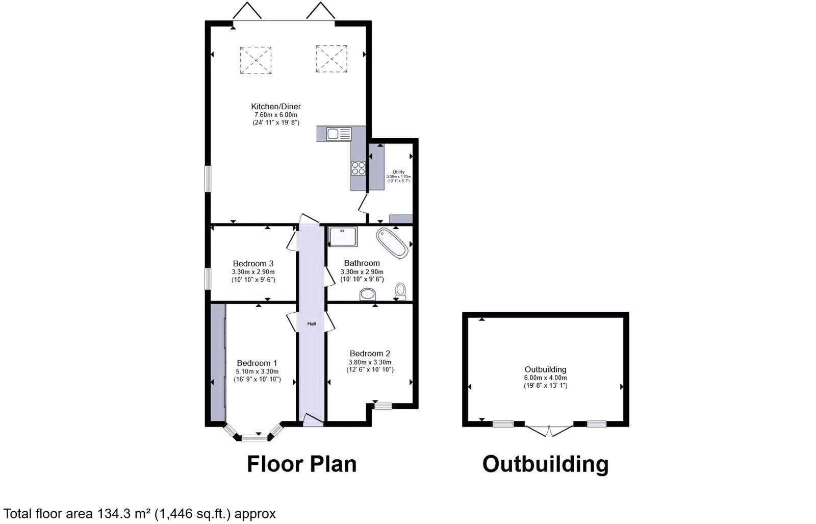 38, Rosecroft Drive, Hertfordshire floorplan